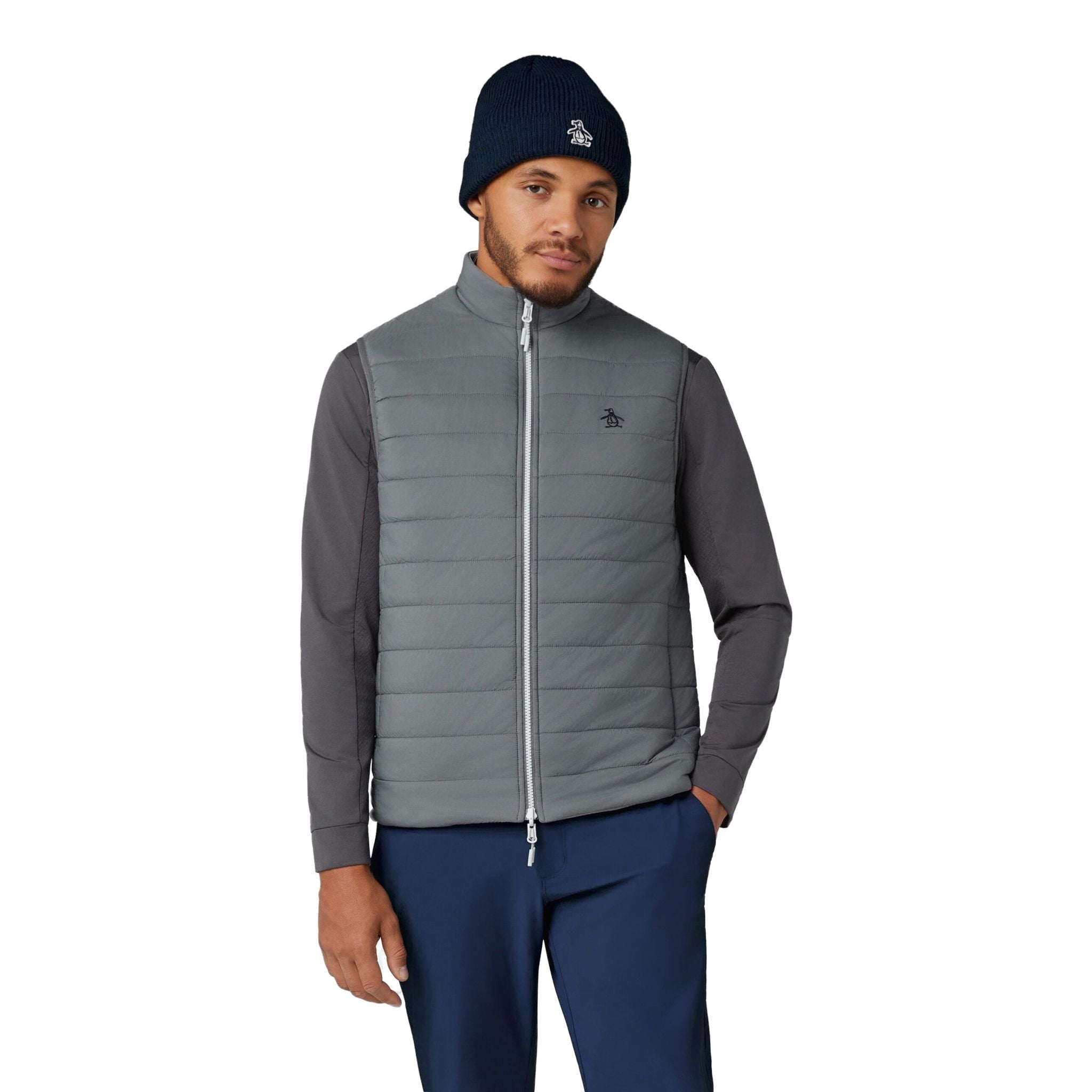 Original Penguin Reversible Insulated Weste Herren