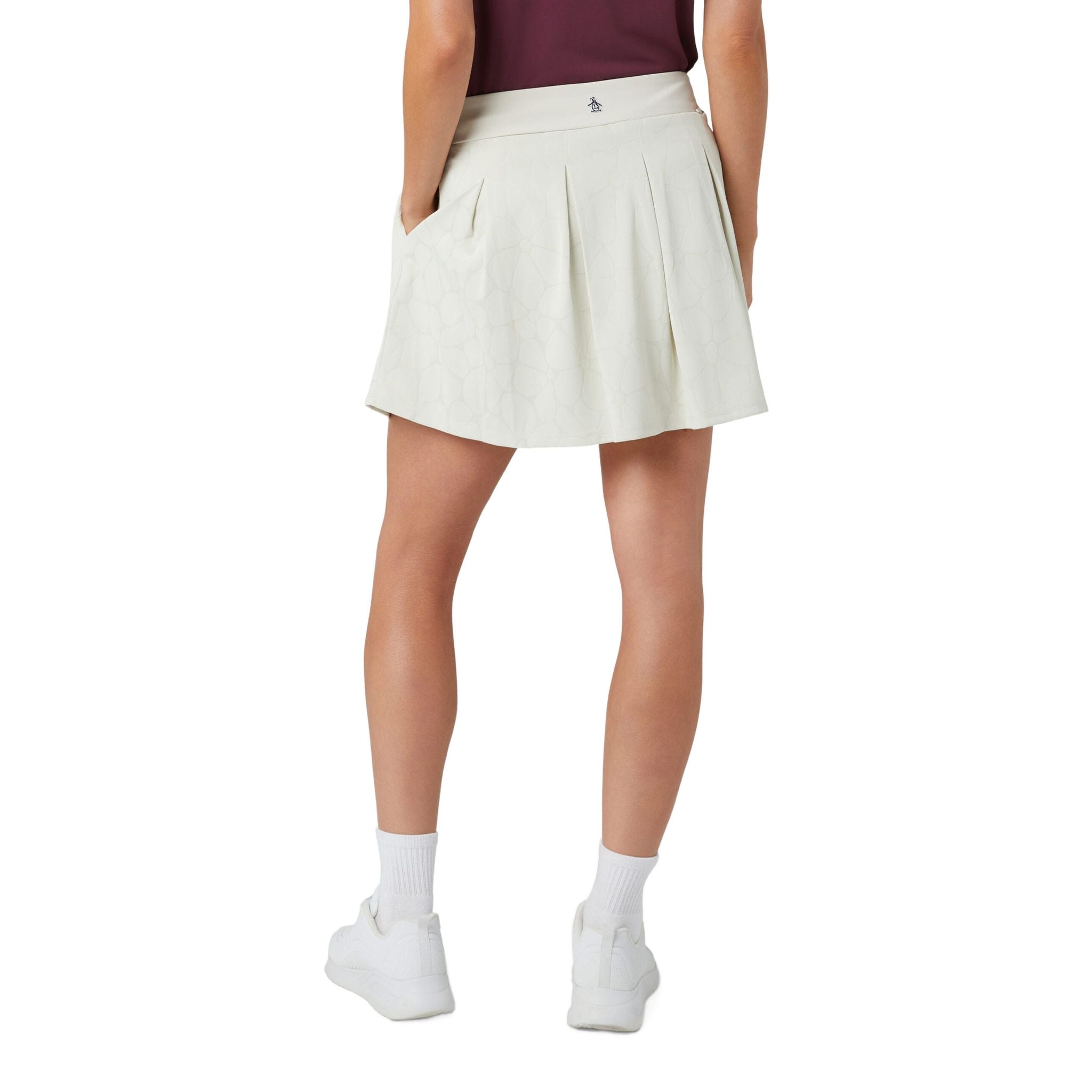 Original Penguin Laser Cut Floral Skort Damen