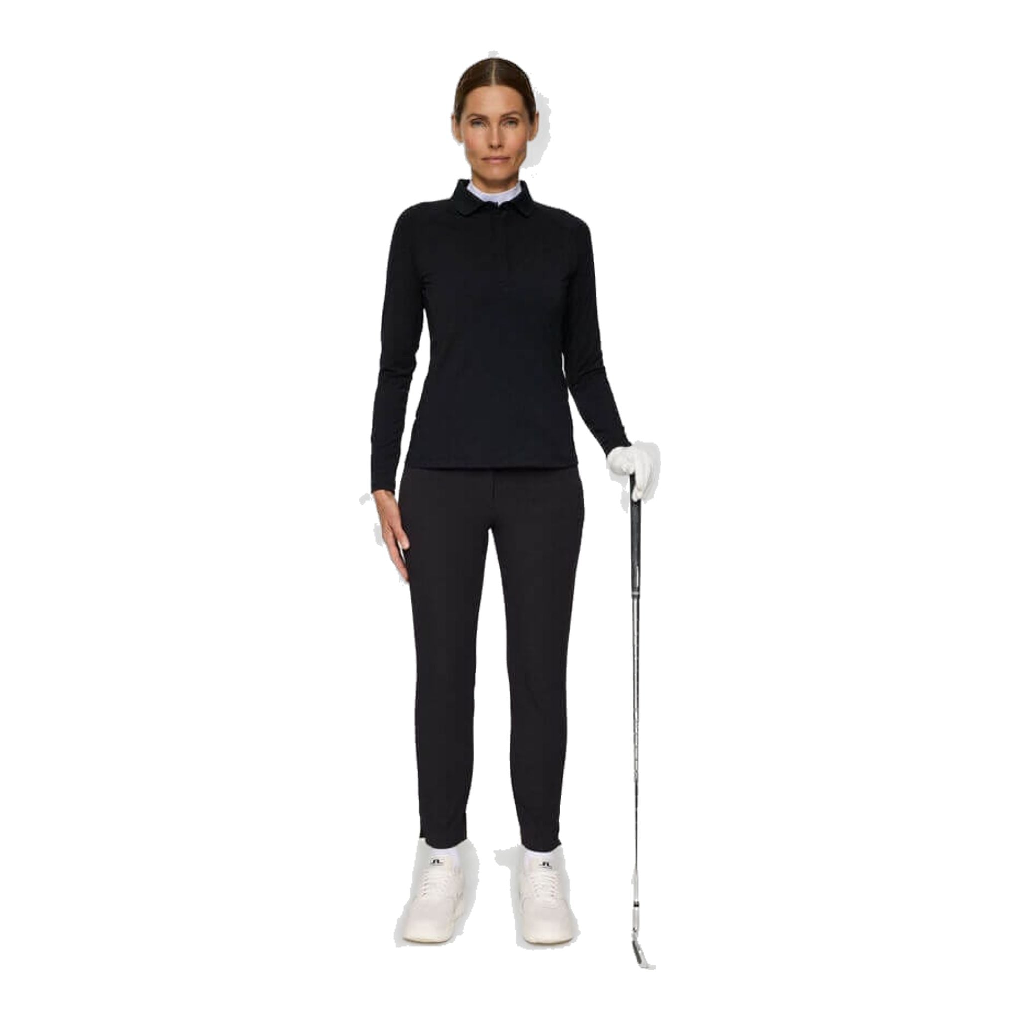 J. Lindeberg Flor Long Sleeve Polo Damen