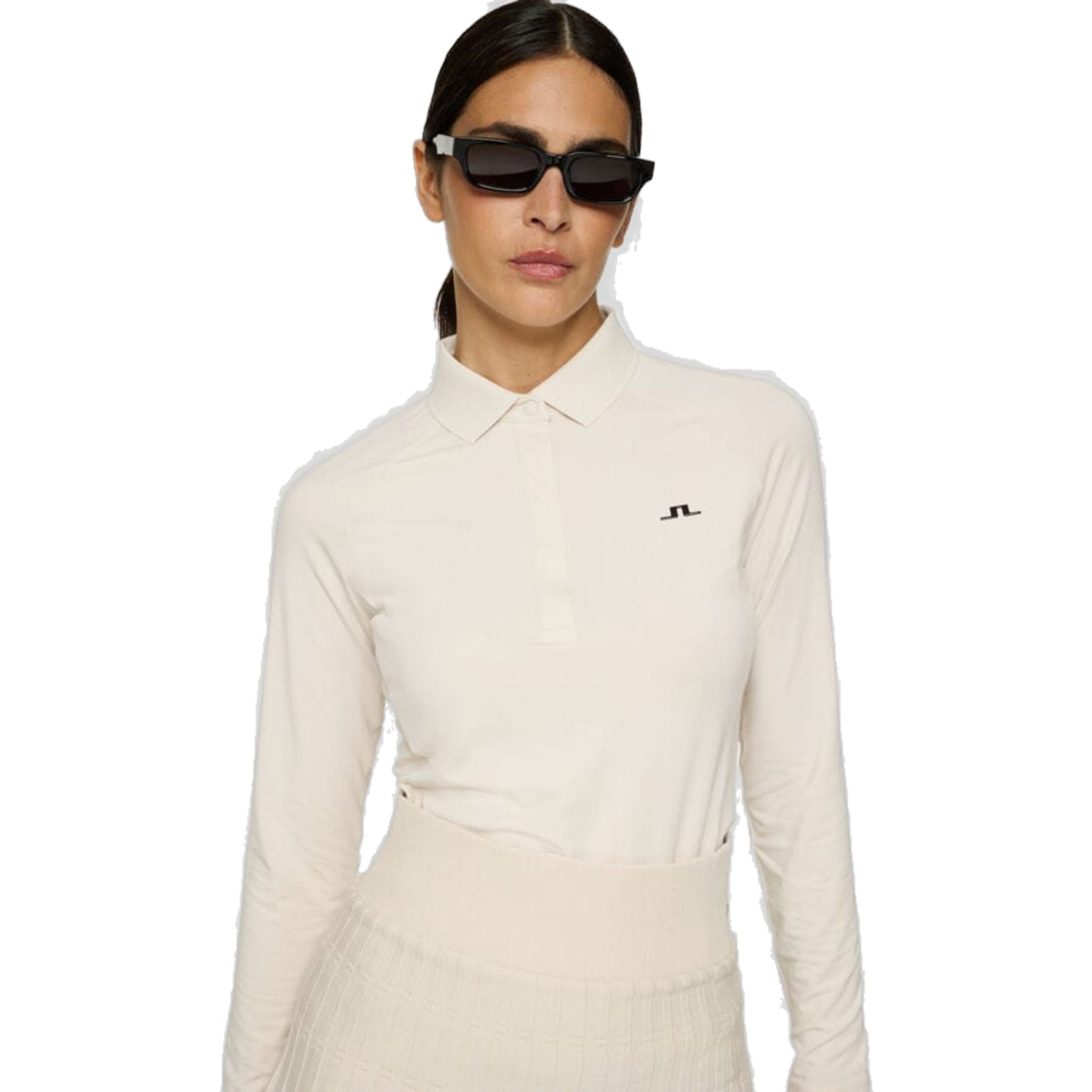 J. Lindeberg Flor Long Sleeve Polo Damen