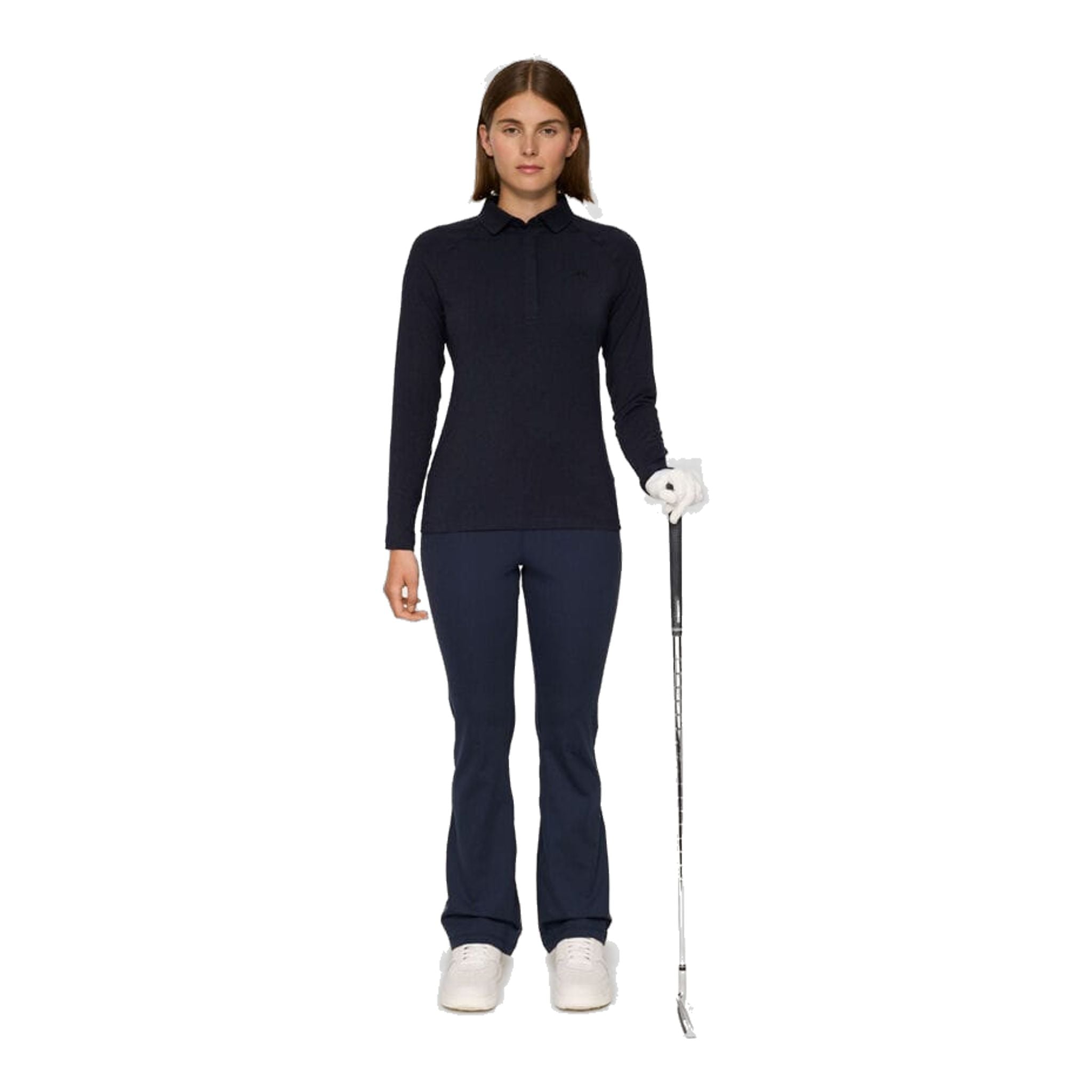 J. Lindeberg Flor Long Sleeve Polo Damen