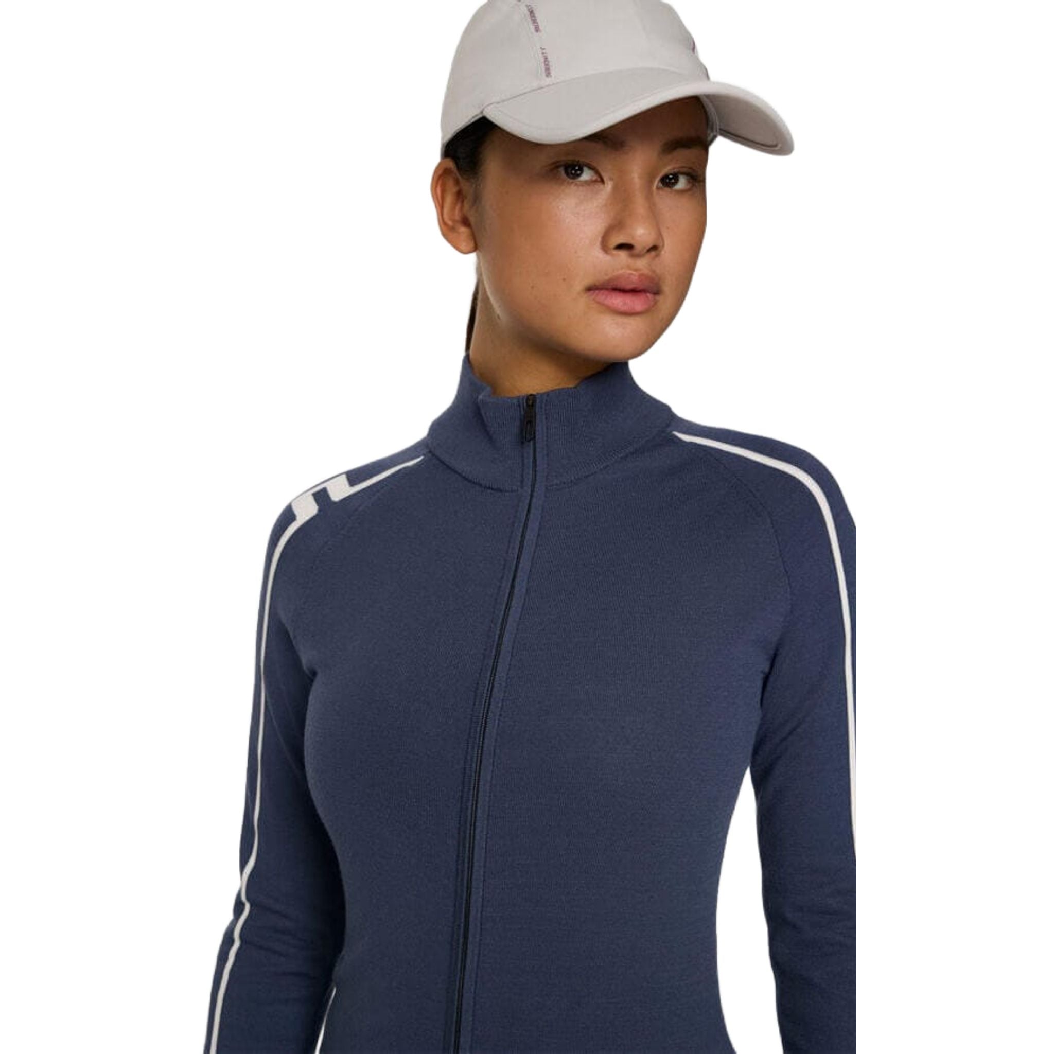 J. Lindeberg Aubree Knitted Zip Sweater Damen