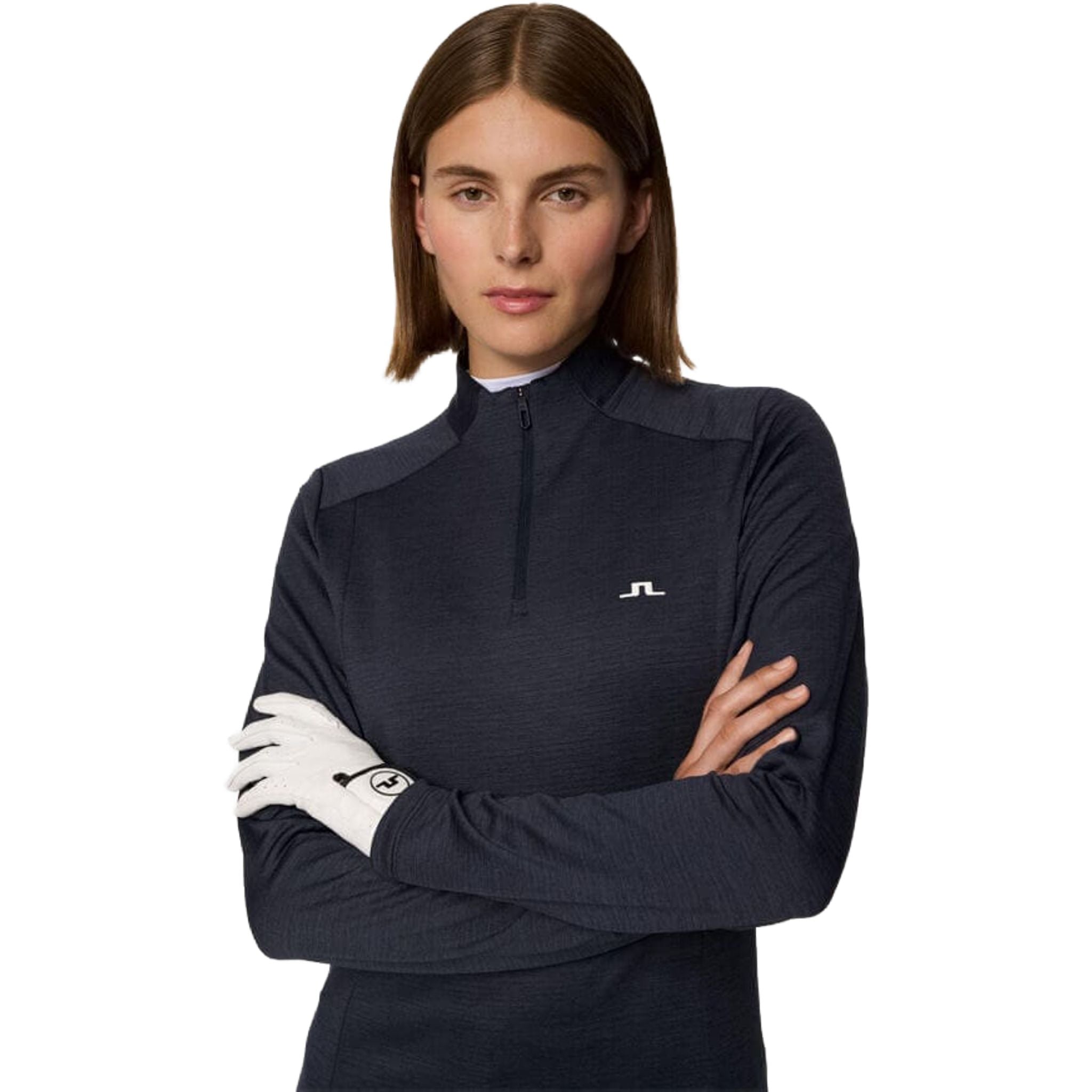 J. Lindeberg Steffi Quarter Zip Midlayer Damen