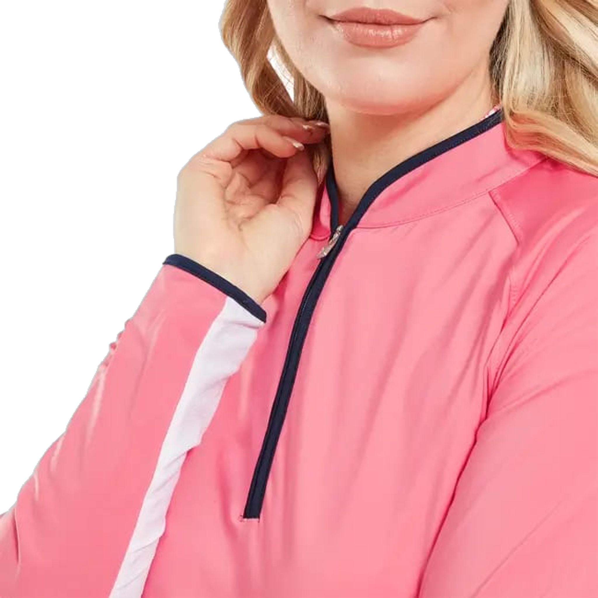 Footjoy 1/4 Zip Sonnenschutz Shirt Damen