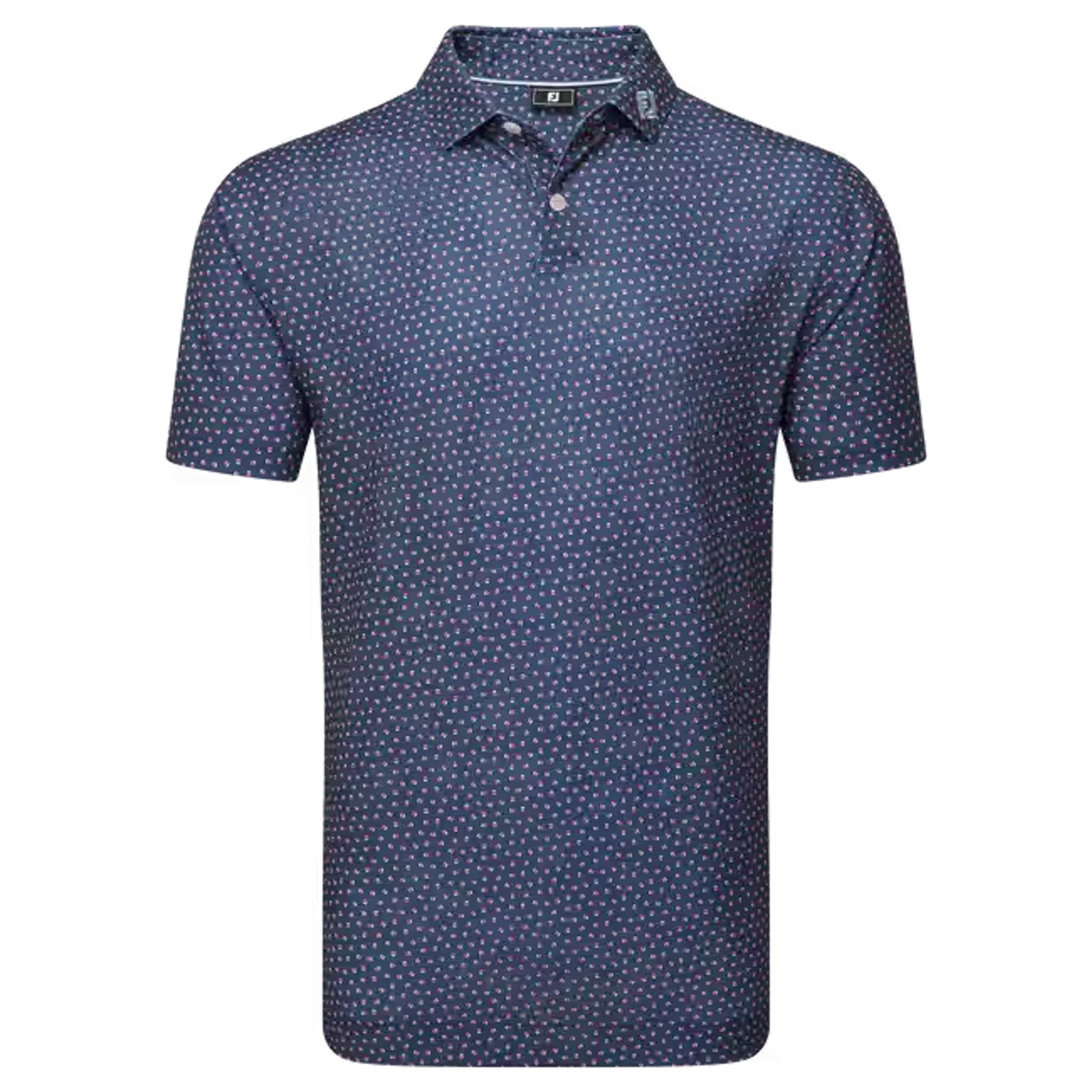 Footjoy Bounce Print Pique Herren
