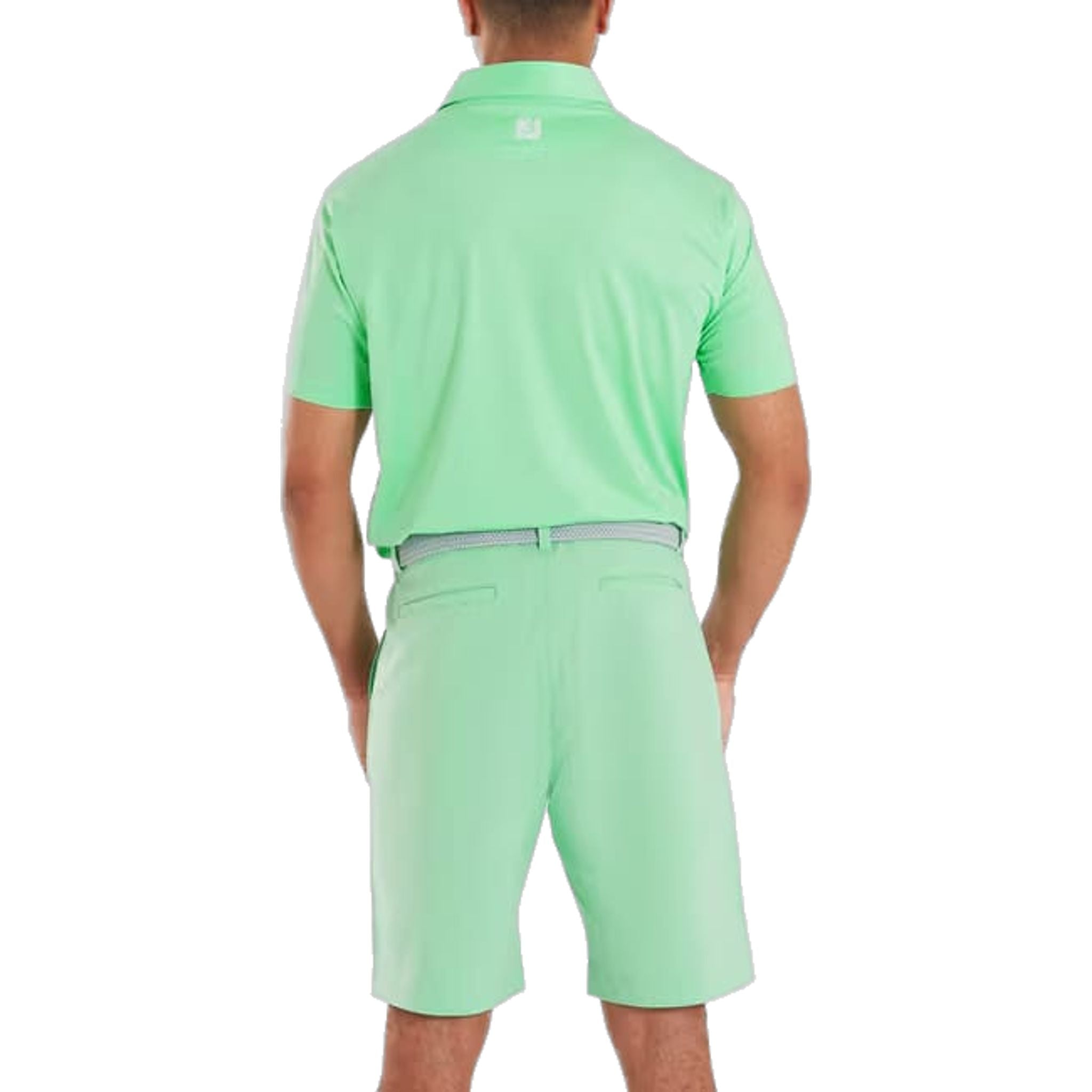Footjoy Abax Print Lisle Polo Herren