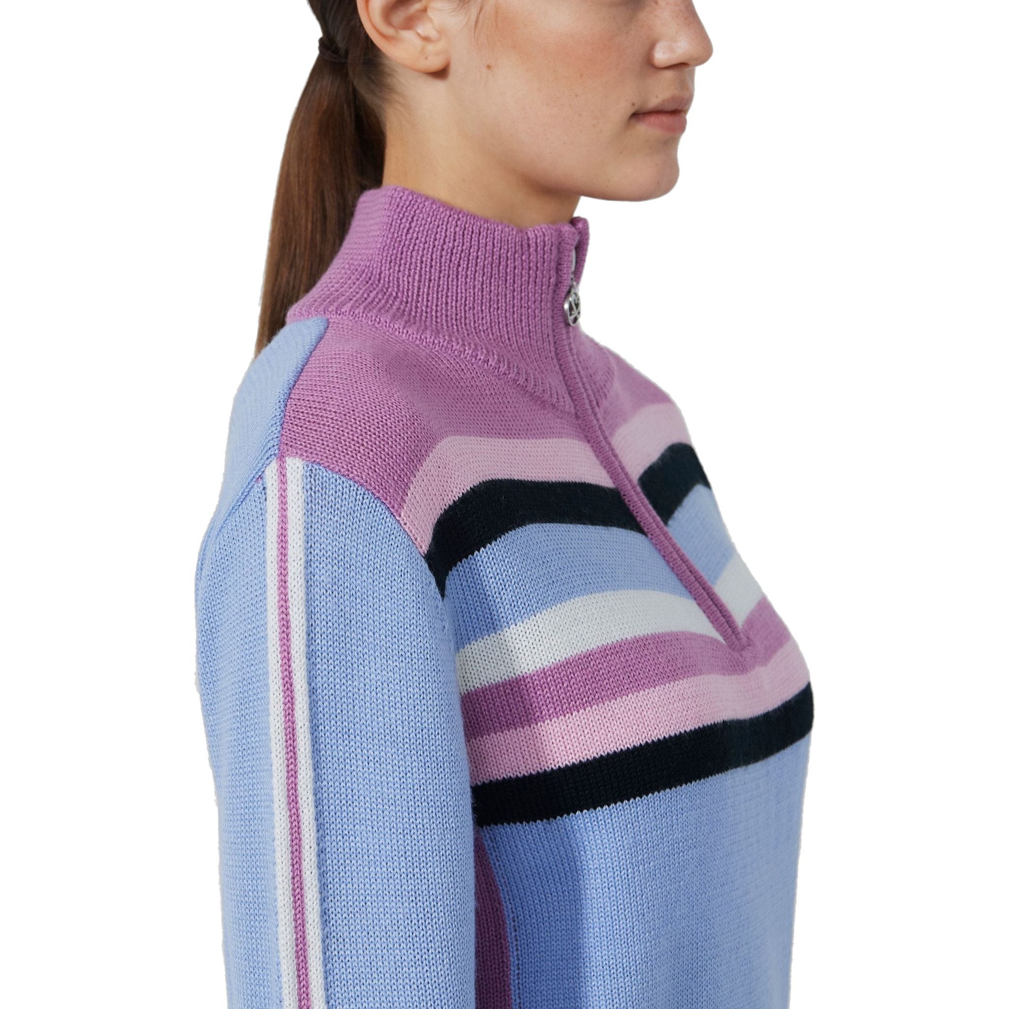 Daily Sports Multi-Striped Pullover Damen