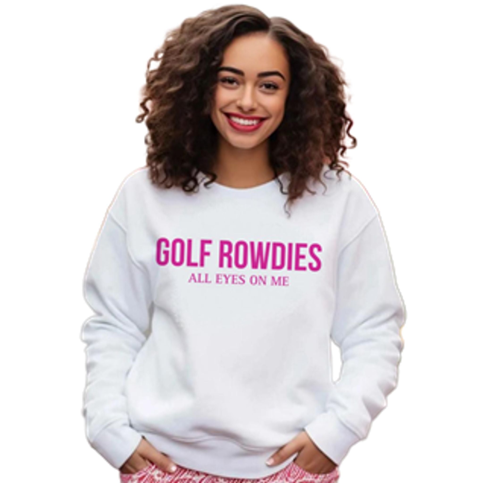 Golf Rowdies All eyes on me Sweater Damen