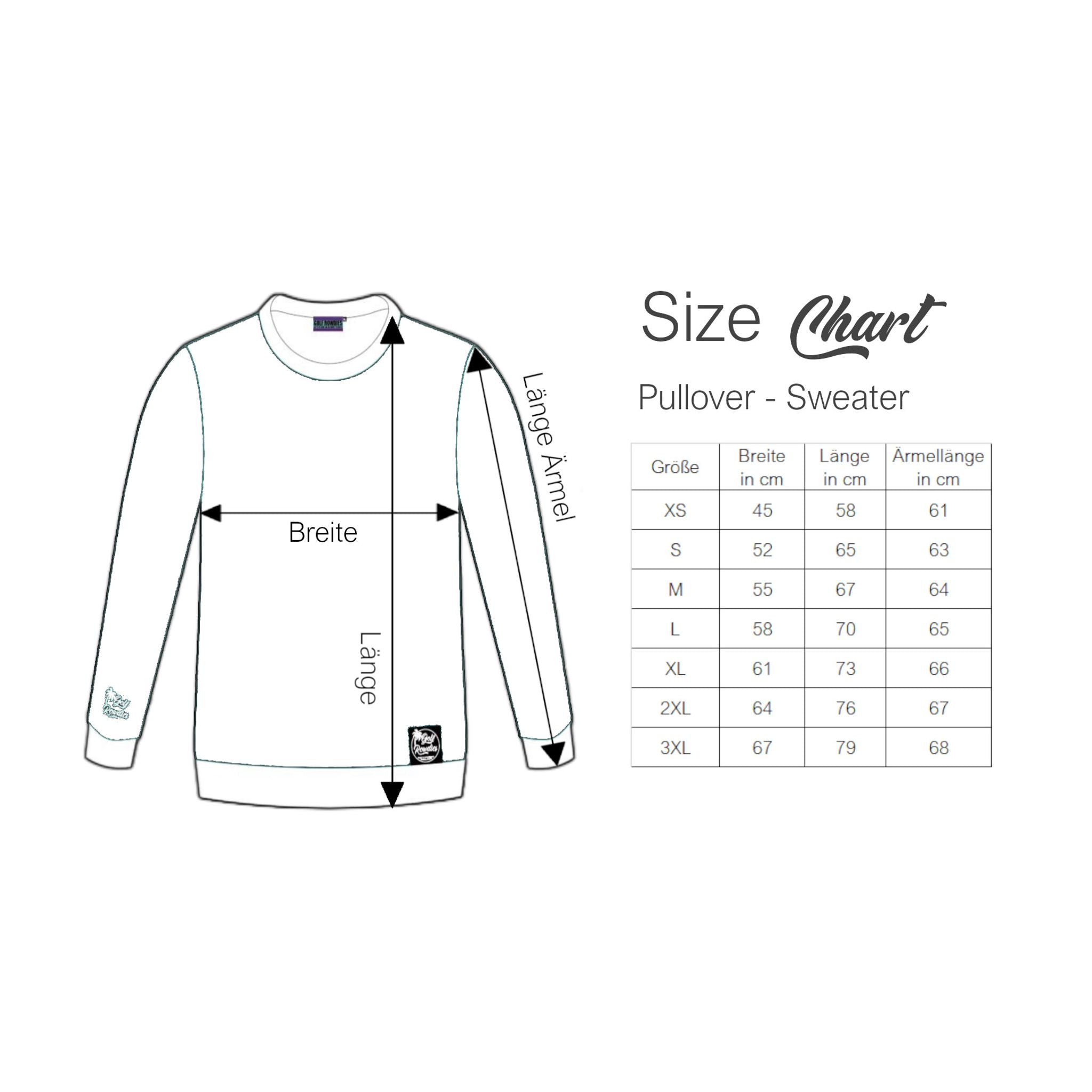 Golf Rowdies All eyes on me Sweater Damen