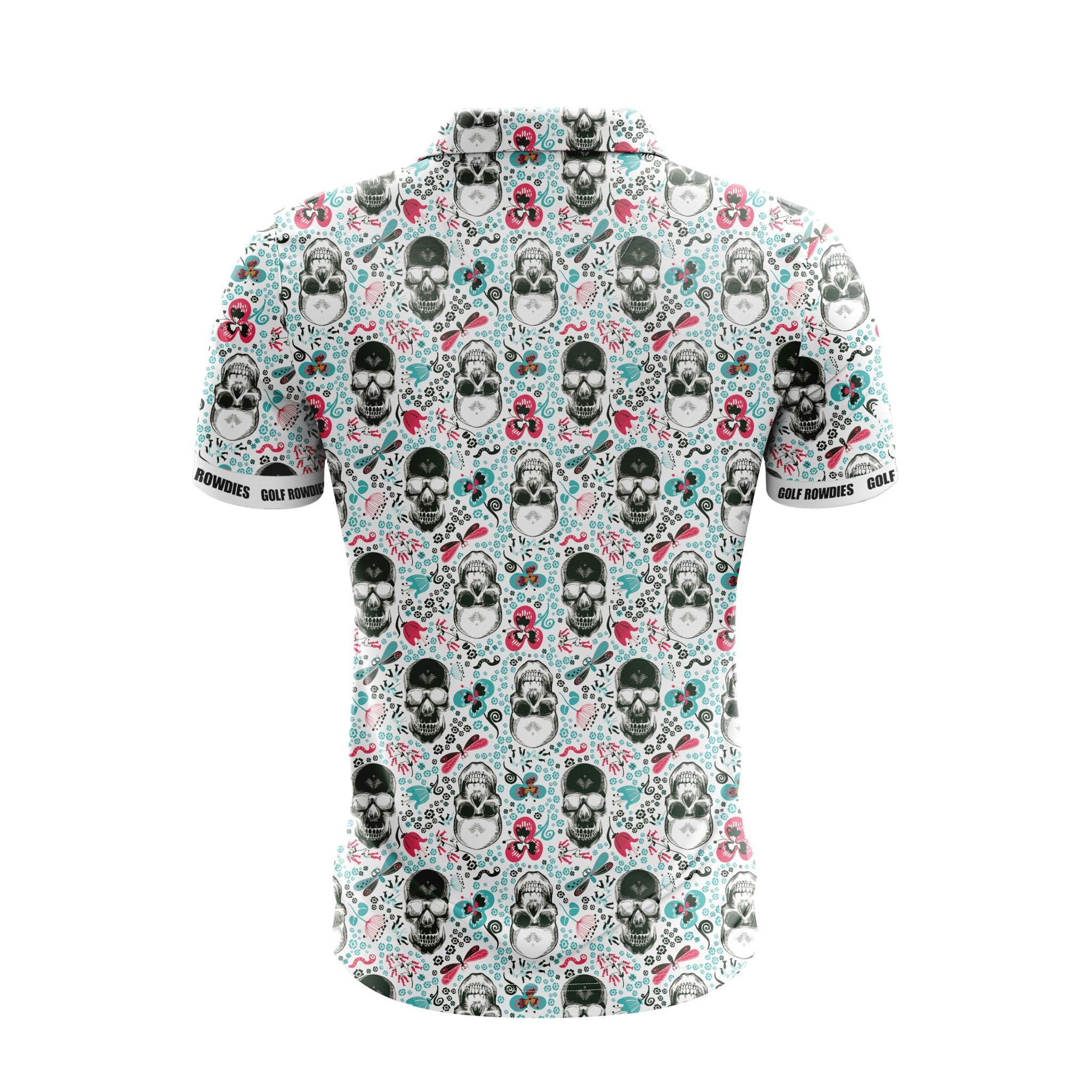 Golf Rowdies Skull Polo Herren