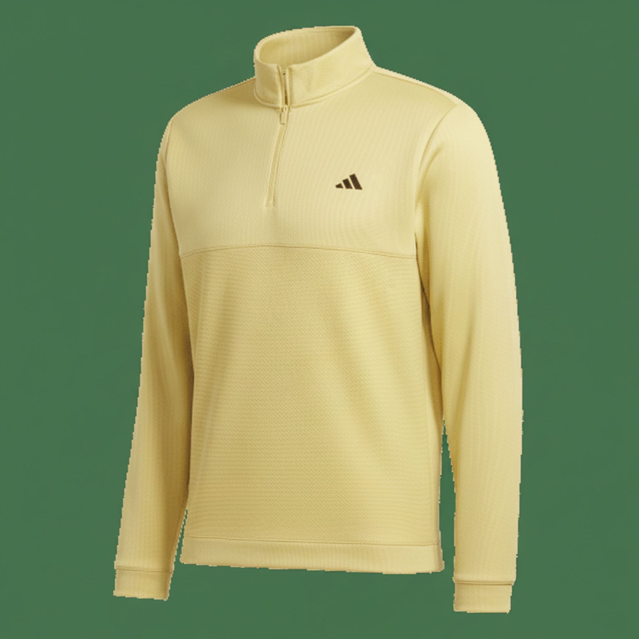 Adidas Textured Q Zip Sweatshirts Herren