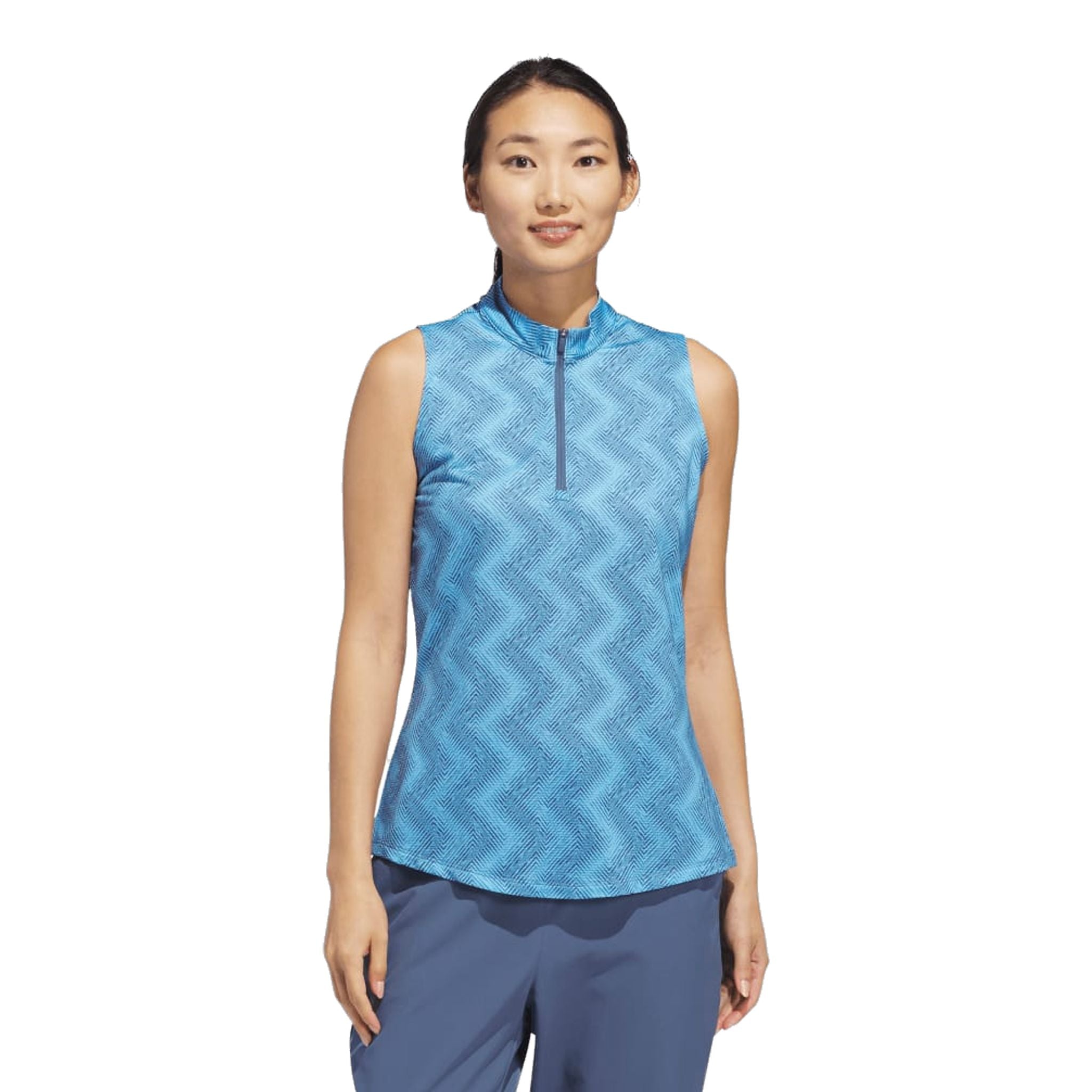 Damska koszulka polo z nadrukiem Adidas Ultimate365 Ottoman