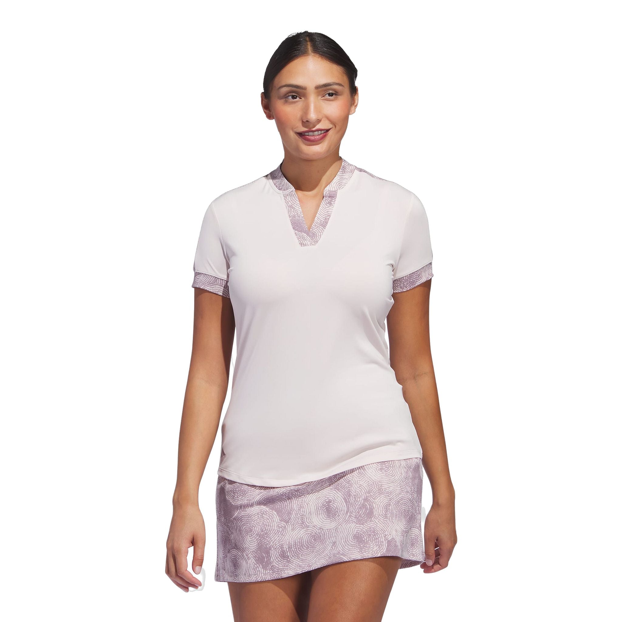 Damska koszulka polo Adidas Ultimate365 z nadrukiem