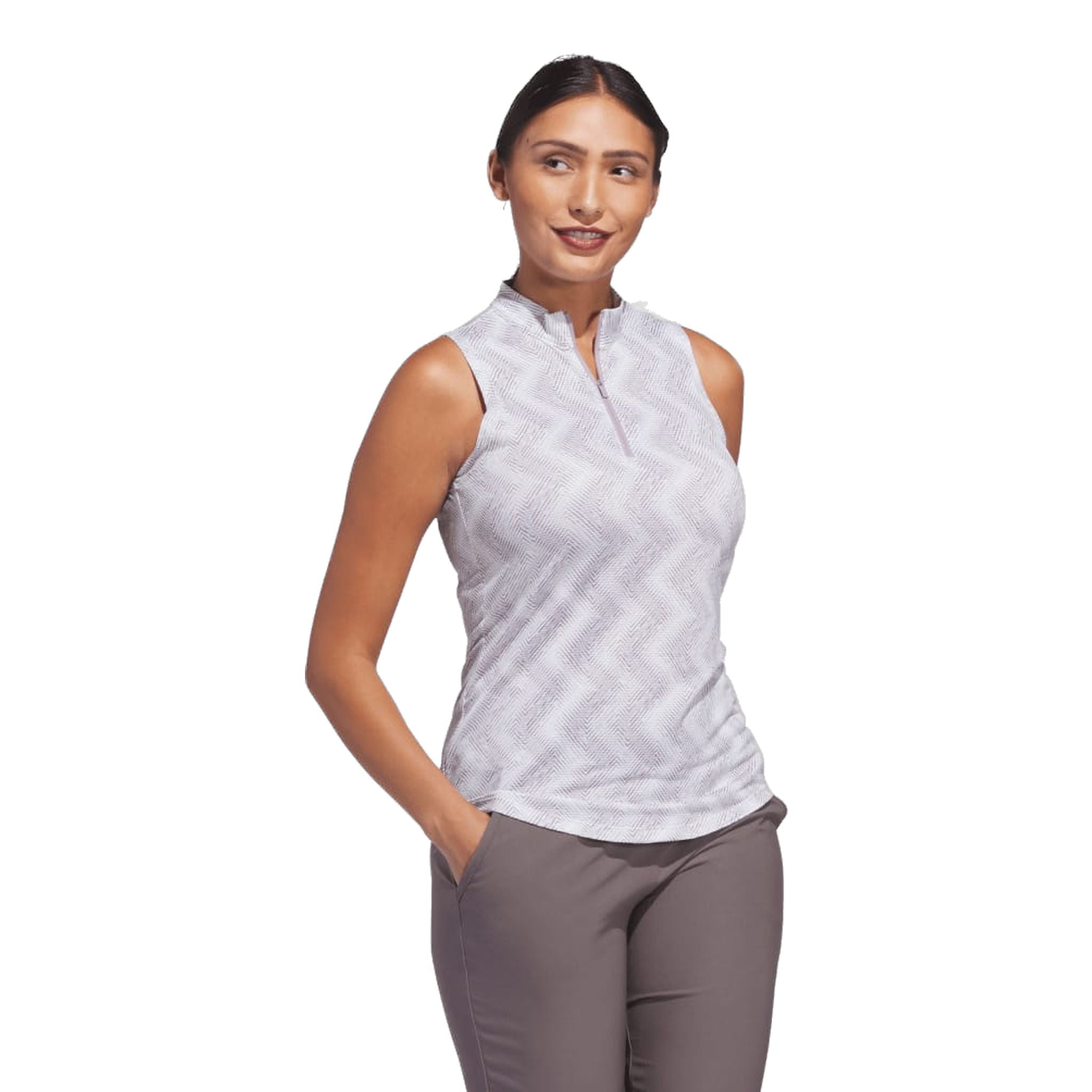 Damska koszulka polo z nadrukiem Adidas Ultimate365 Ottoman