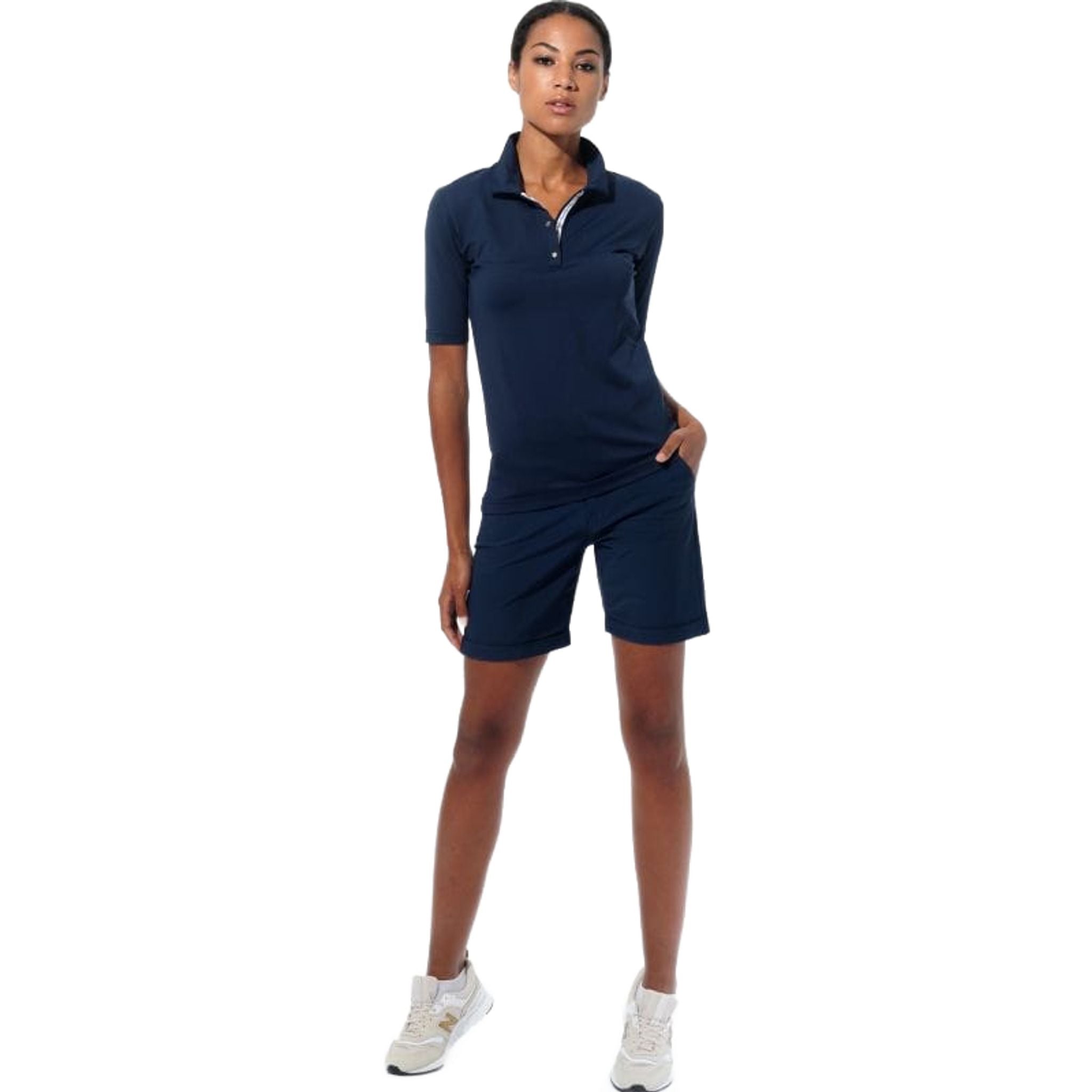MDC Sportwear W Polo SL Merlyn Navy Damen