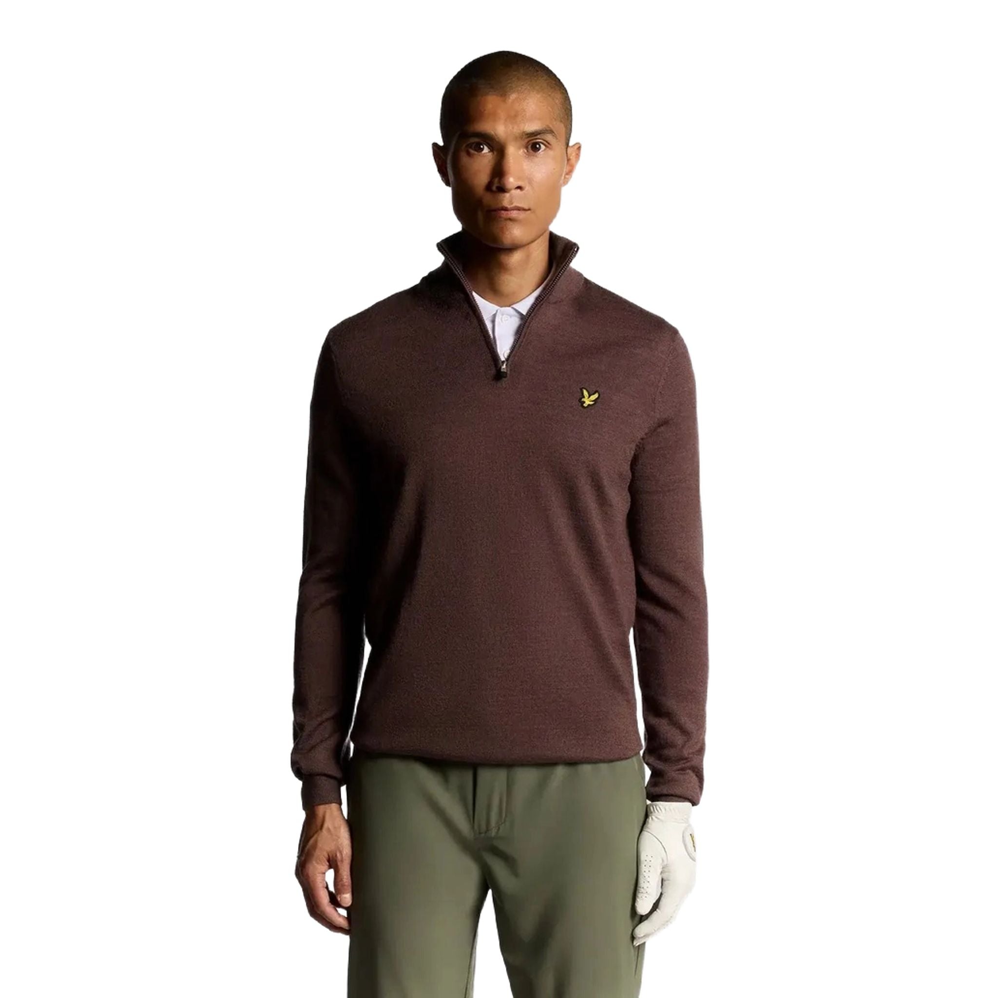 Męska bluza z zamkiem 1/4 Lyle & Scott