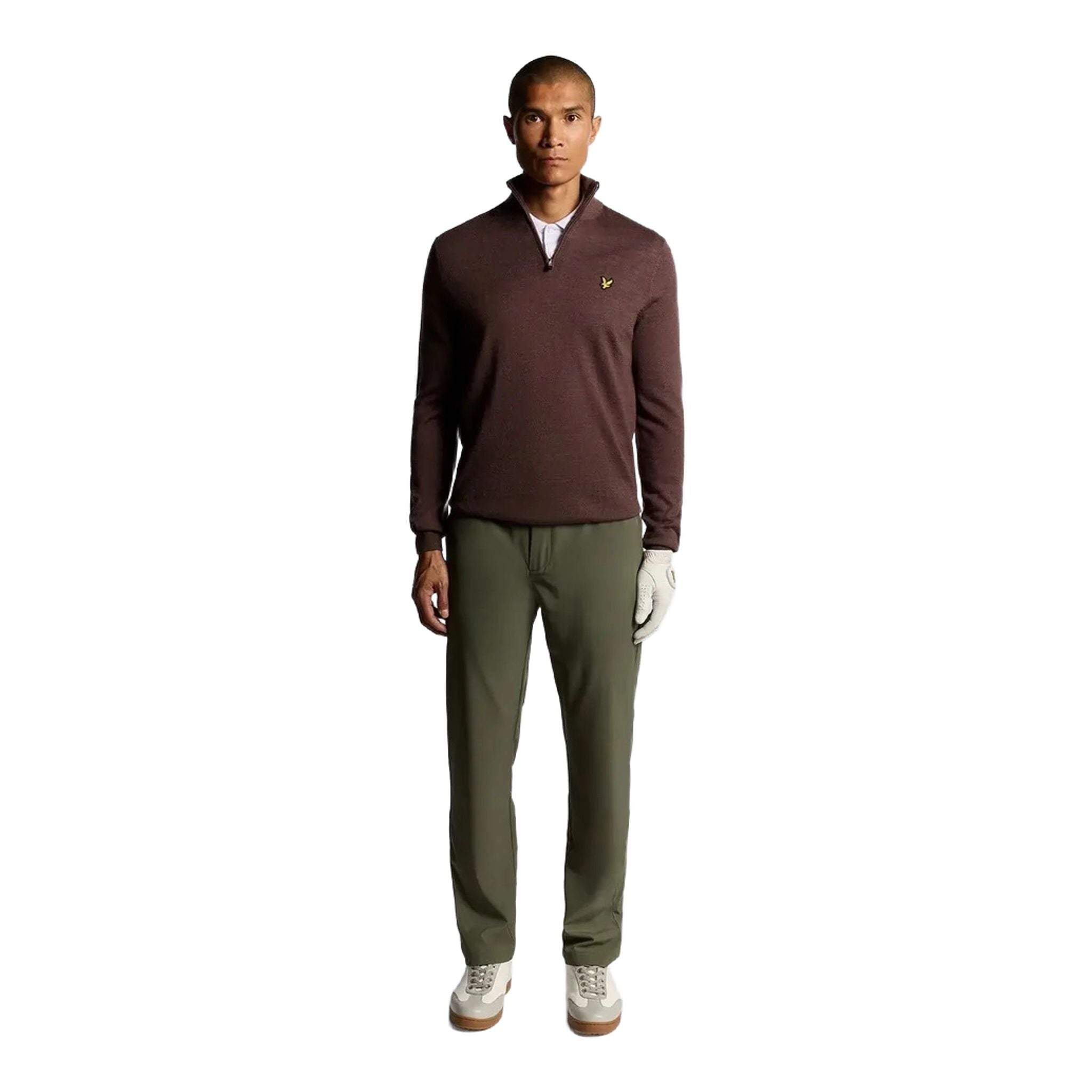 Męska bluza z zamkiem 1/4 Lyle & Scott