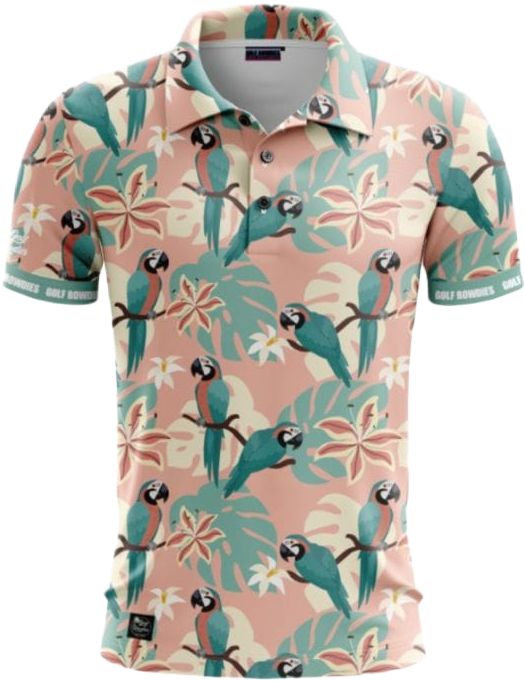 Koszulka polo Golf Rowdies Parrot