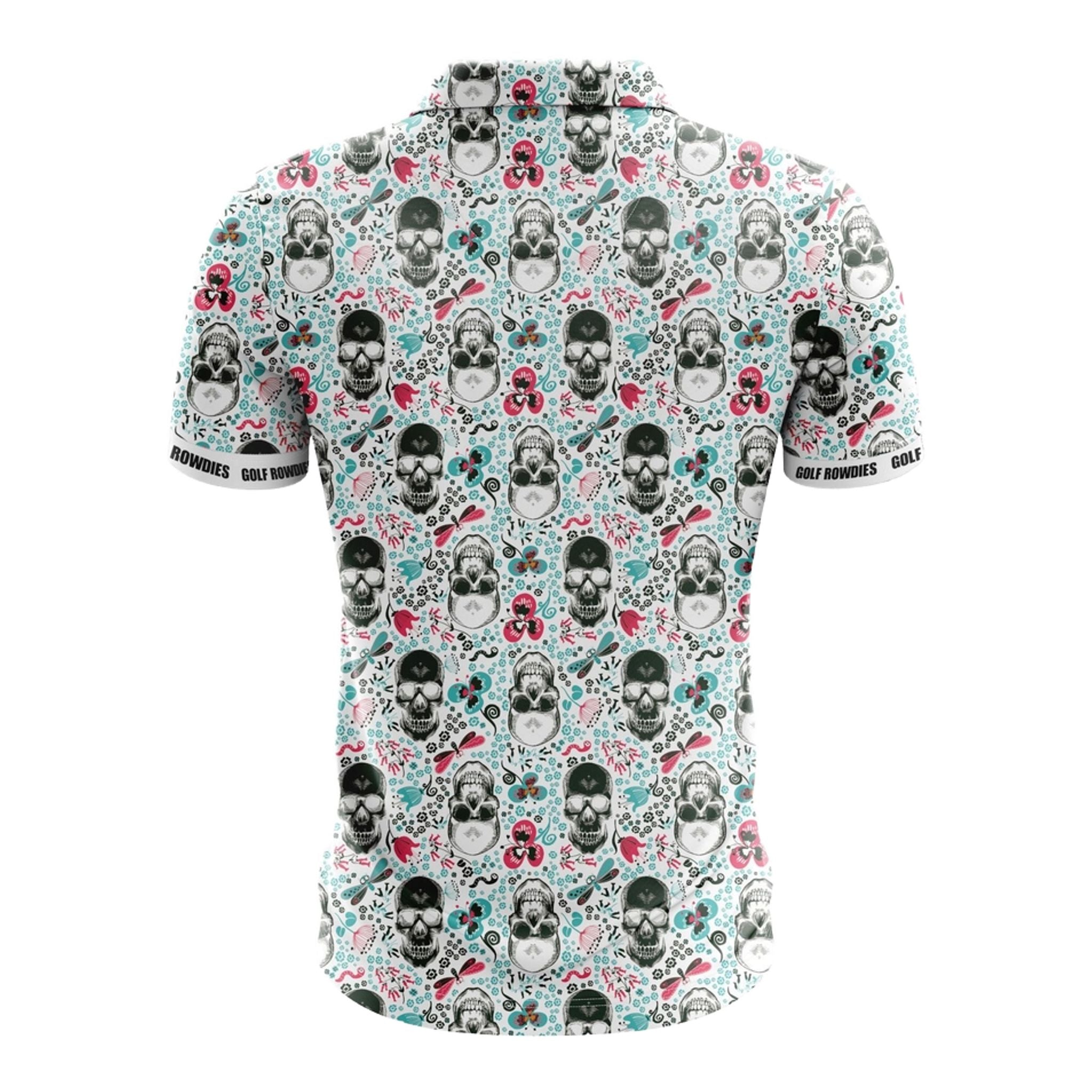 Golf Rowdies Skull Polo Herren