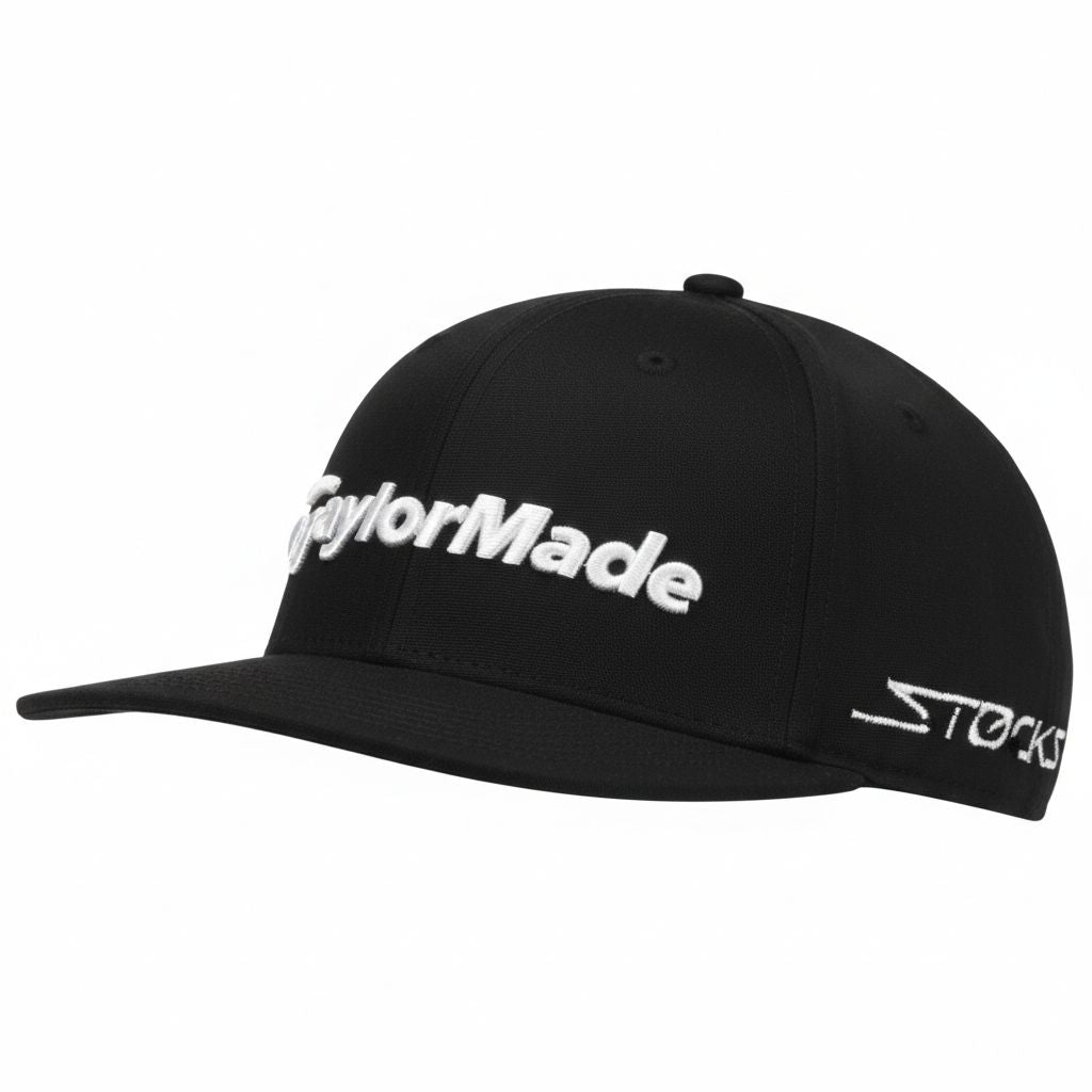 TaylorMade Tour Flatbill Kappe Herren Schwarz Herren