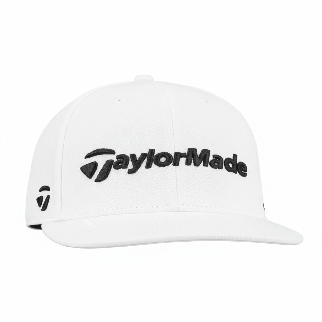 TaylorMade Tour Flatbill Kappe Herren Weiß Herren