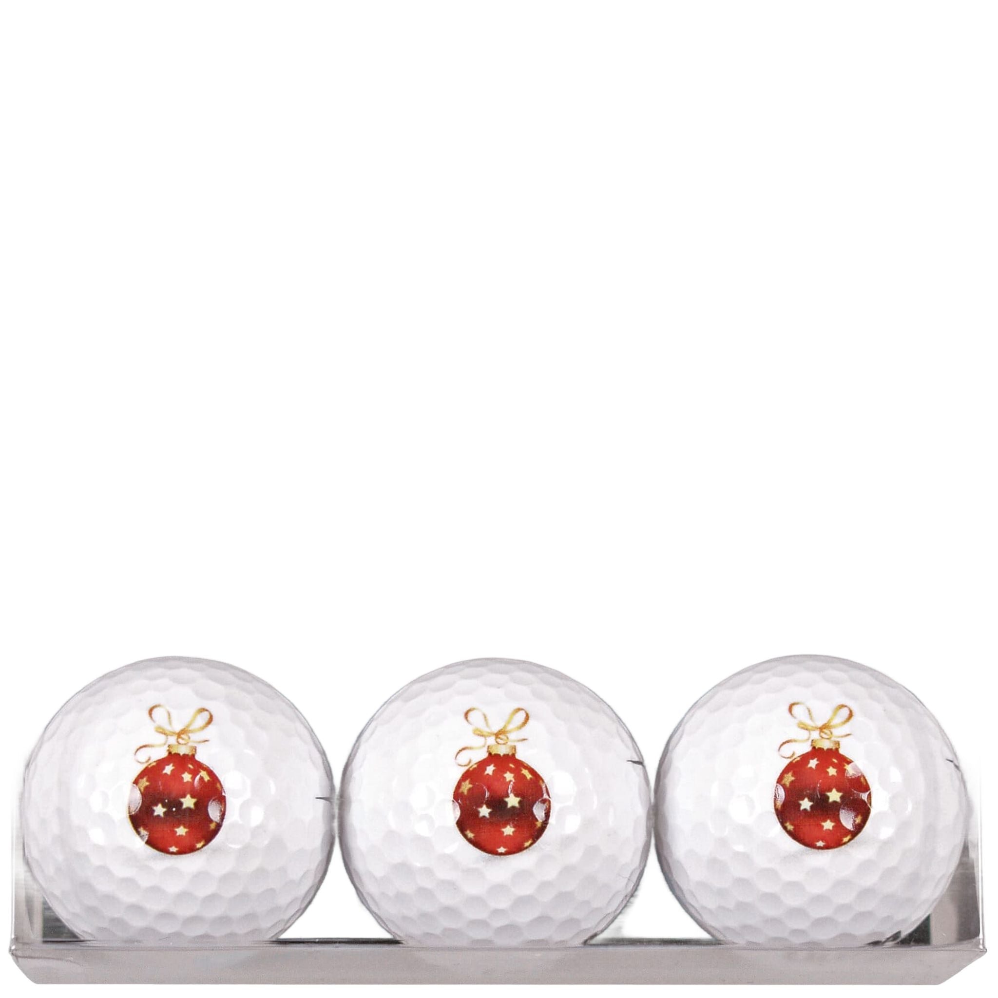 Sportiques Golfgeschenke Weihnachtskugeln Golfbälle