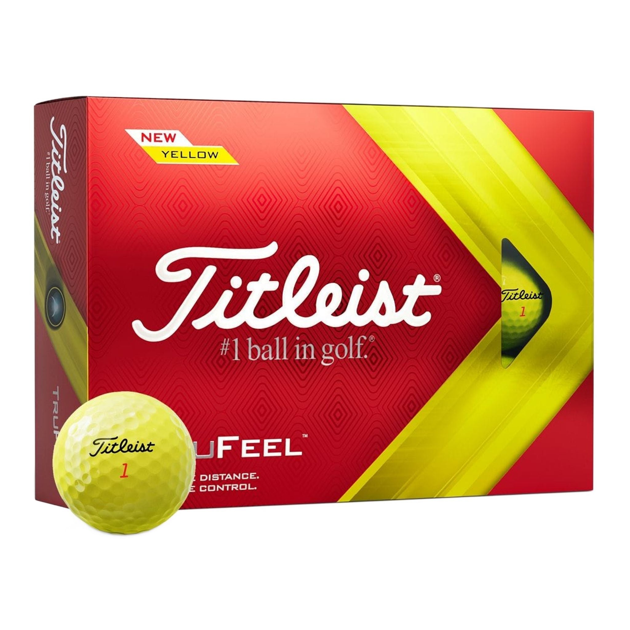 Piłki golfowe Titleist TruFeel (2022)