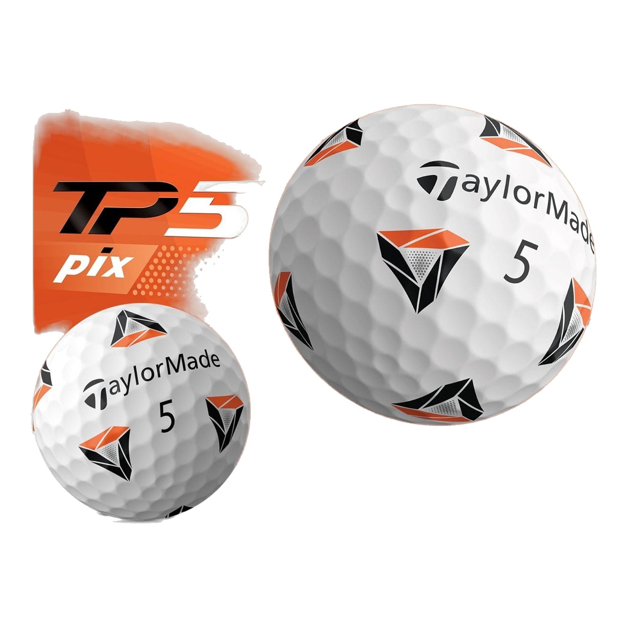 TaylorMade TP5 pix (2021) Golfbälle