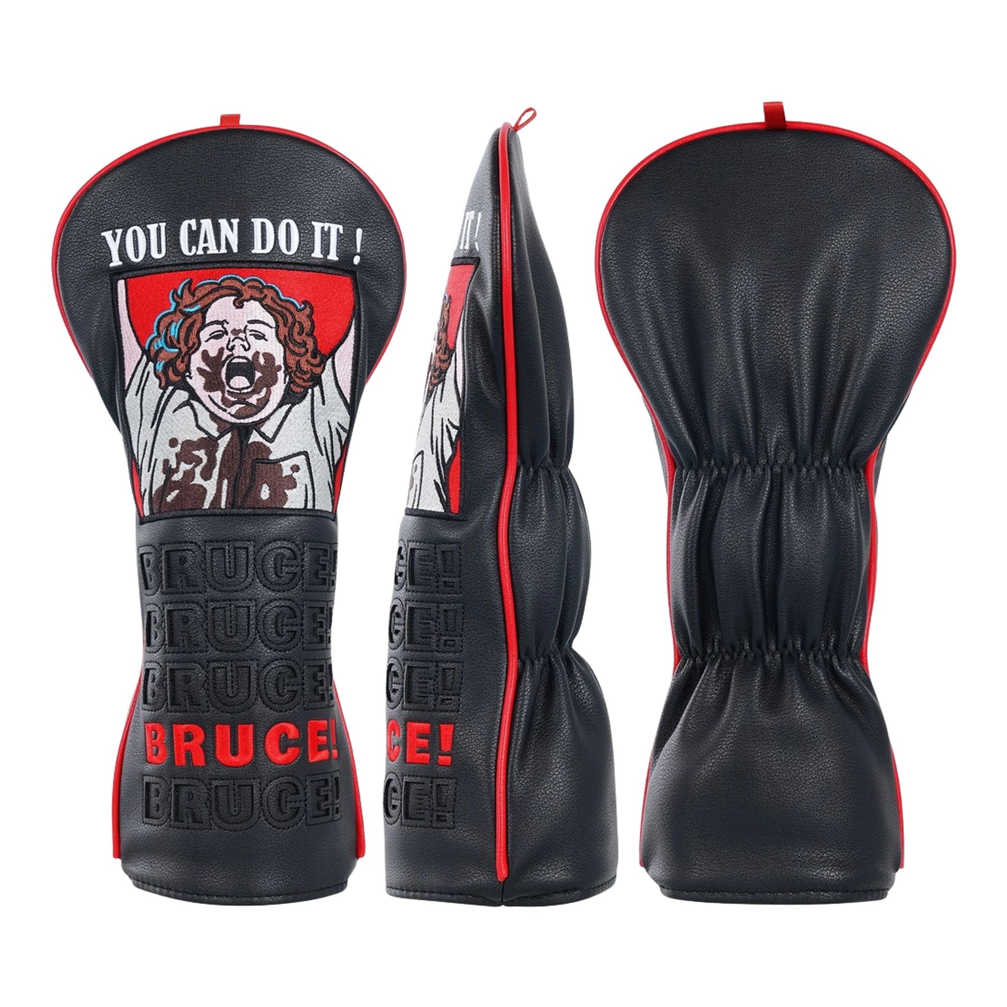 Emroydered Headcovers You Can Do It Driver Headcover