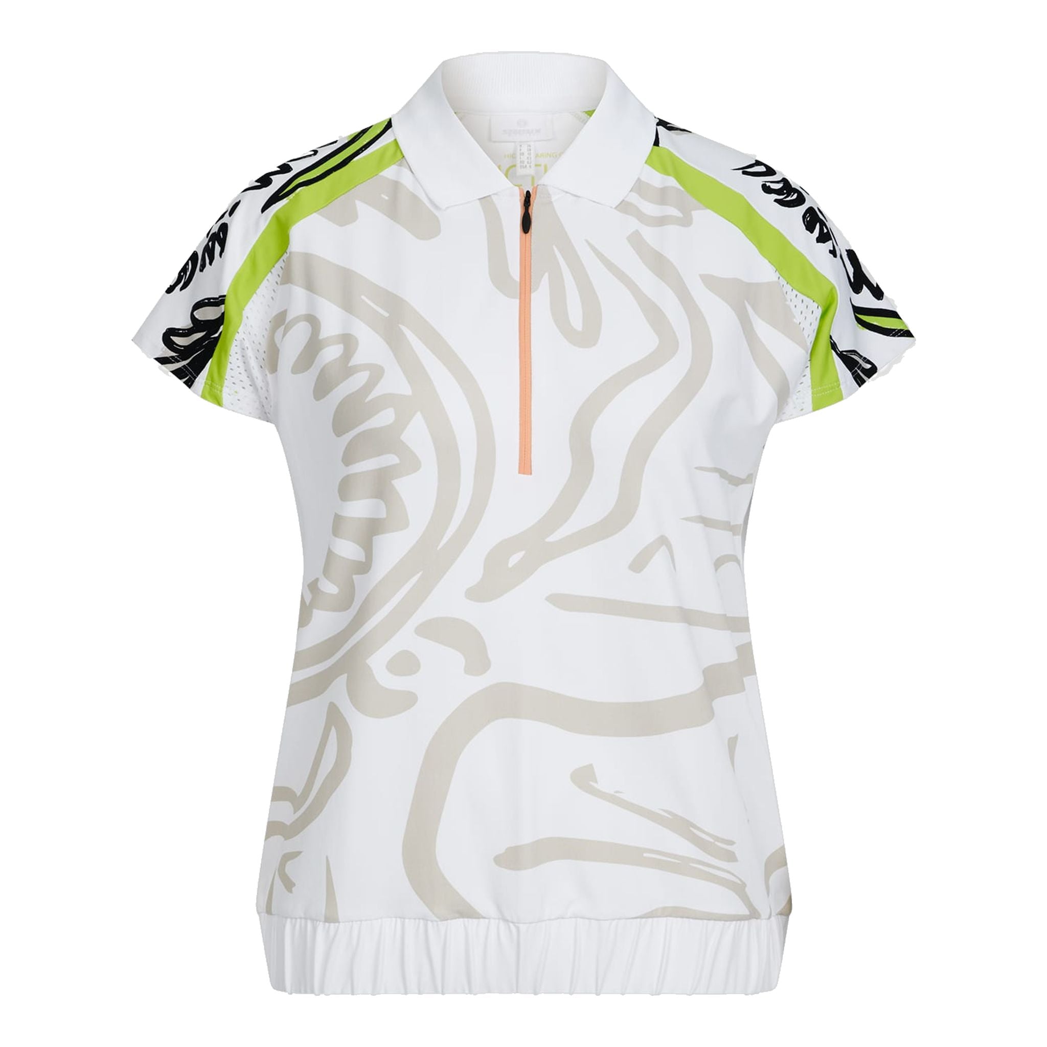 Damska koszulka polo golfowa Sportalm Cherry Print