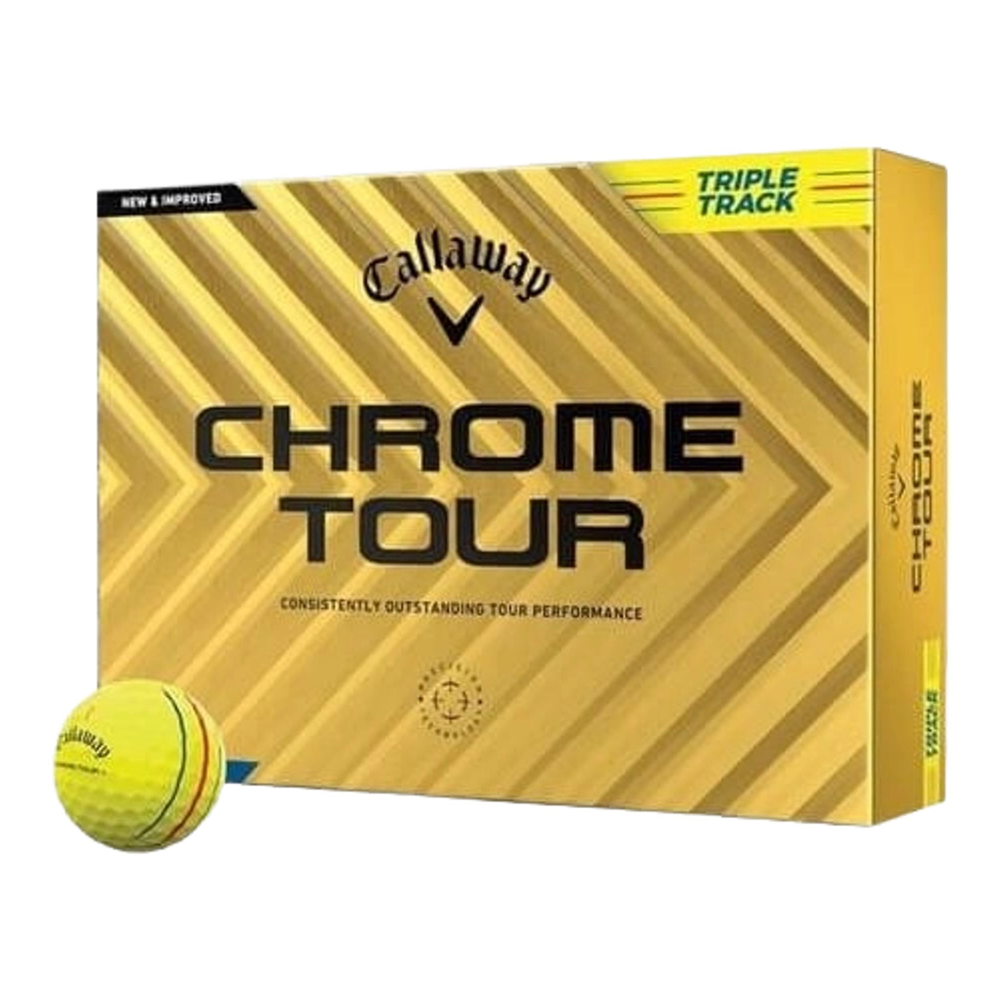 Piłki golfowe Callaway Chrome Soft Tour Triple Track (2024)