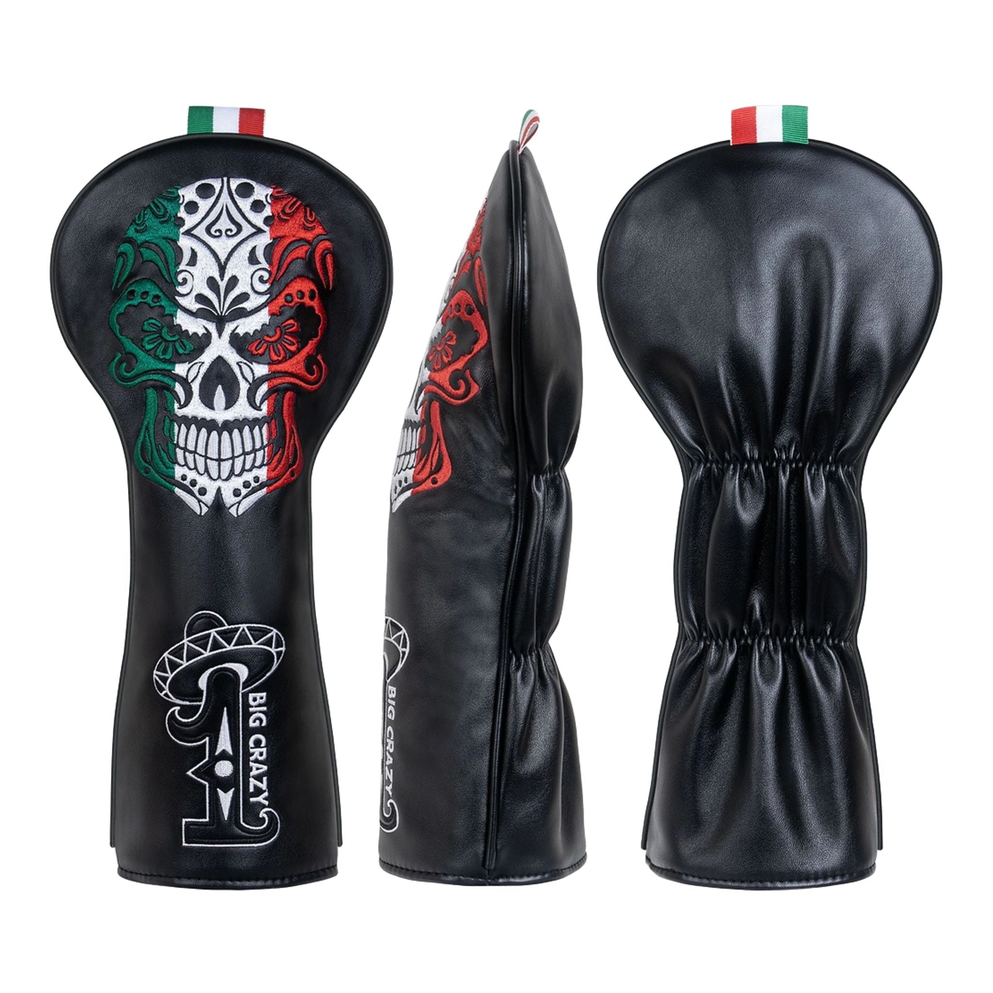 Emroydered Headcovers Mexico Dia De Los Muertos Driver Headcover