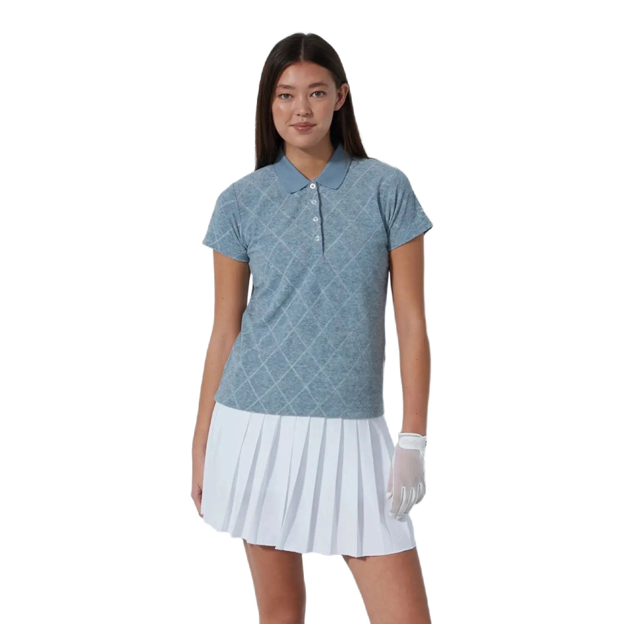 Daily Sports Terry Touch Ss Polo Shirt Damen