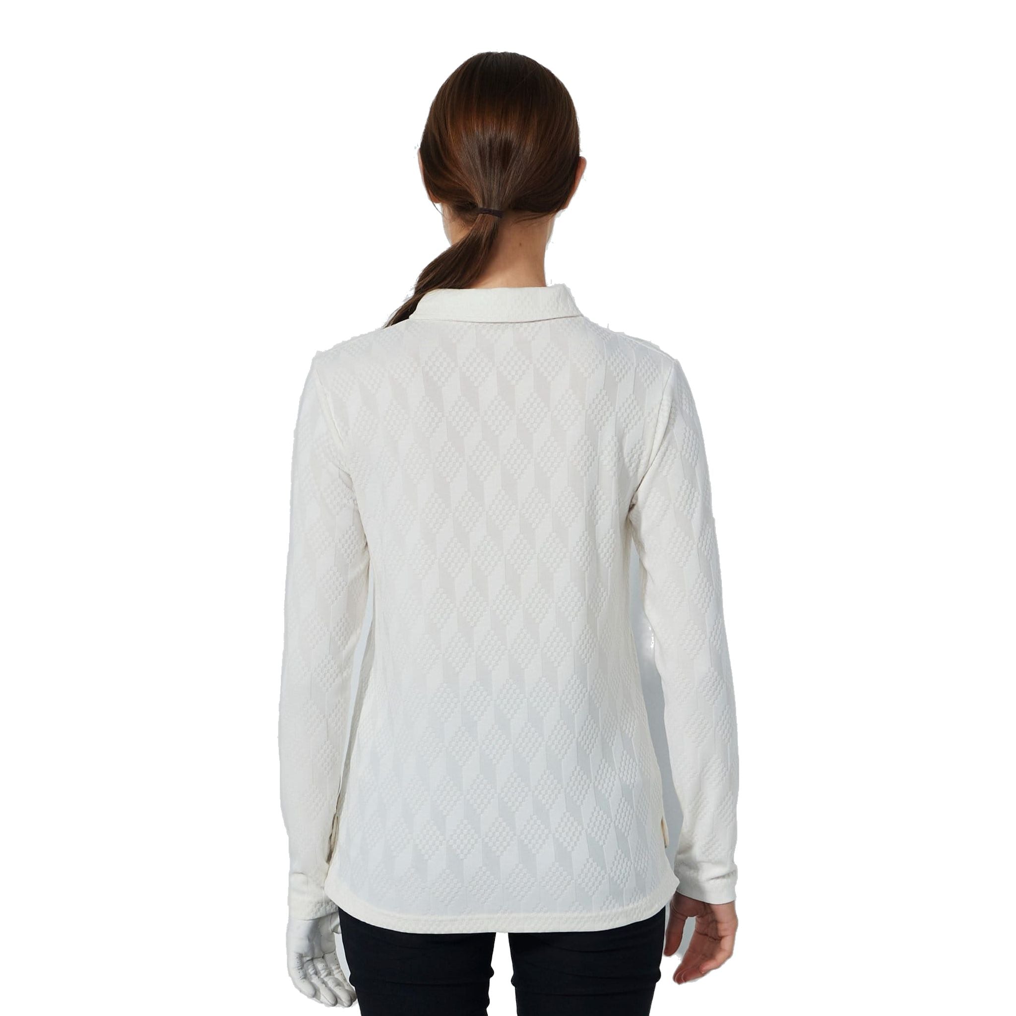 Daily Sports Graphic Jacquard Poloshirt Damen