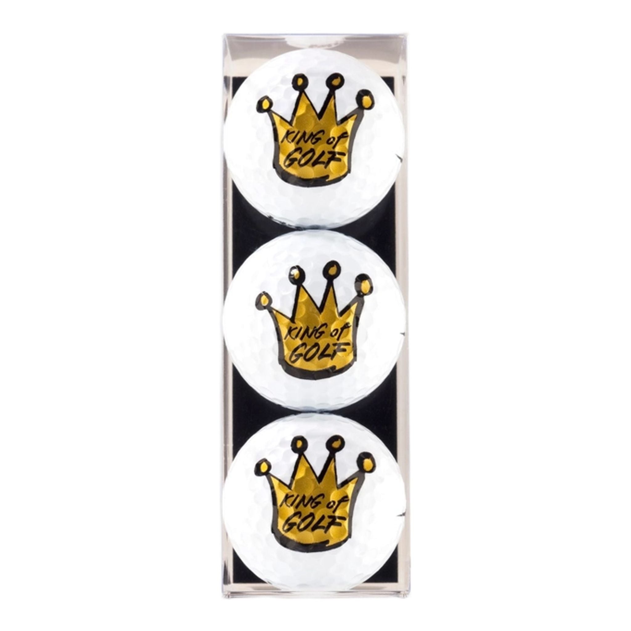 Sportiques Golfgeschenke King of Golf Golfbälle