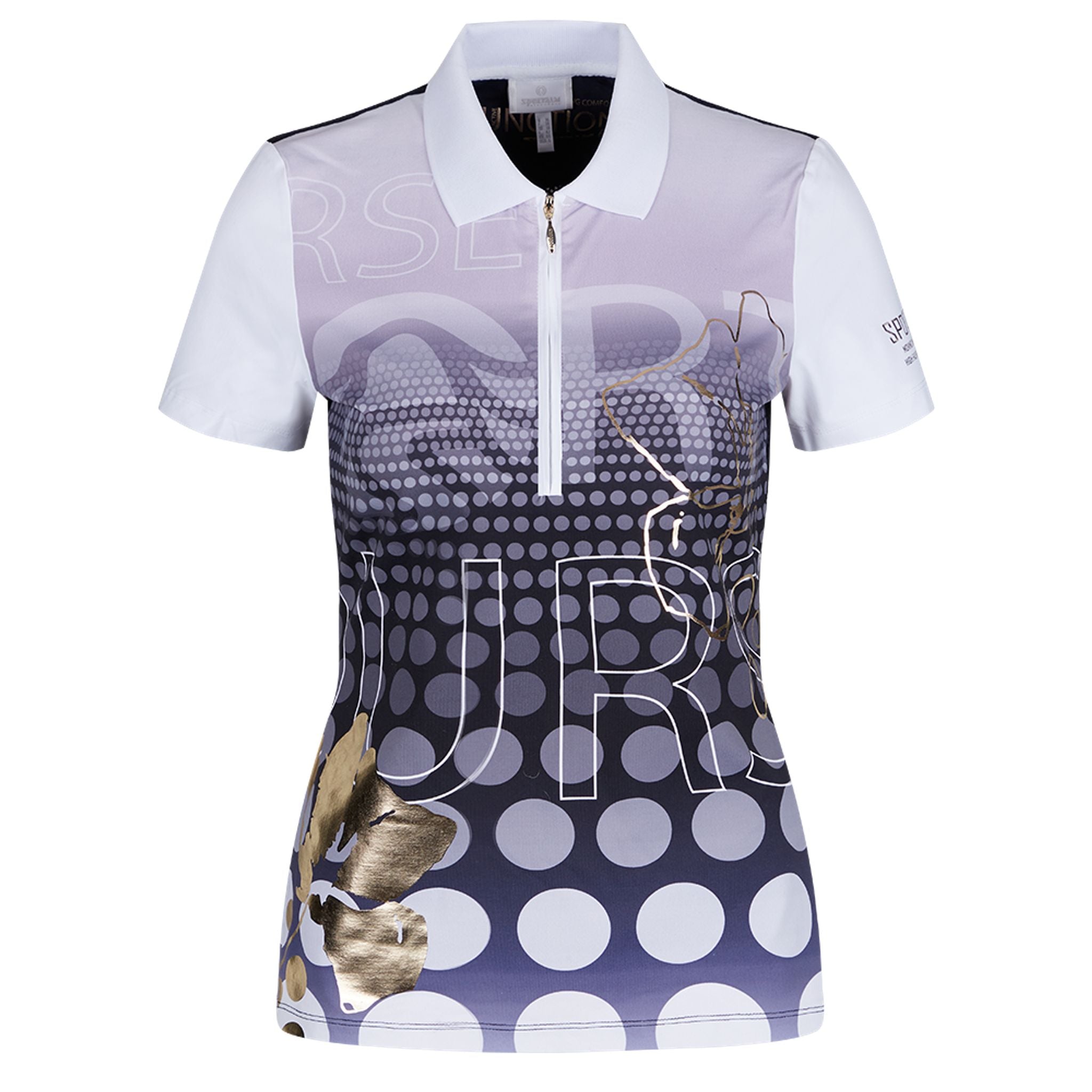 Sportalm Golfpolo mit Print Damen