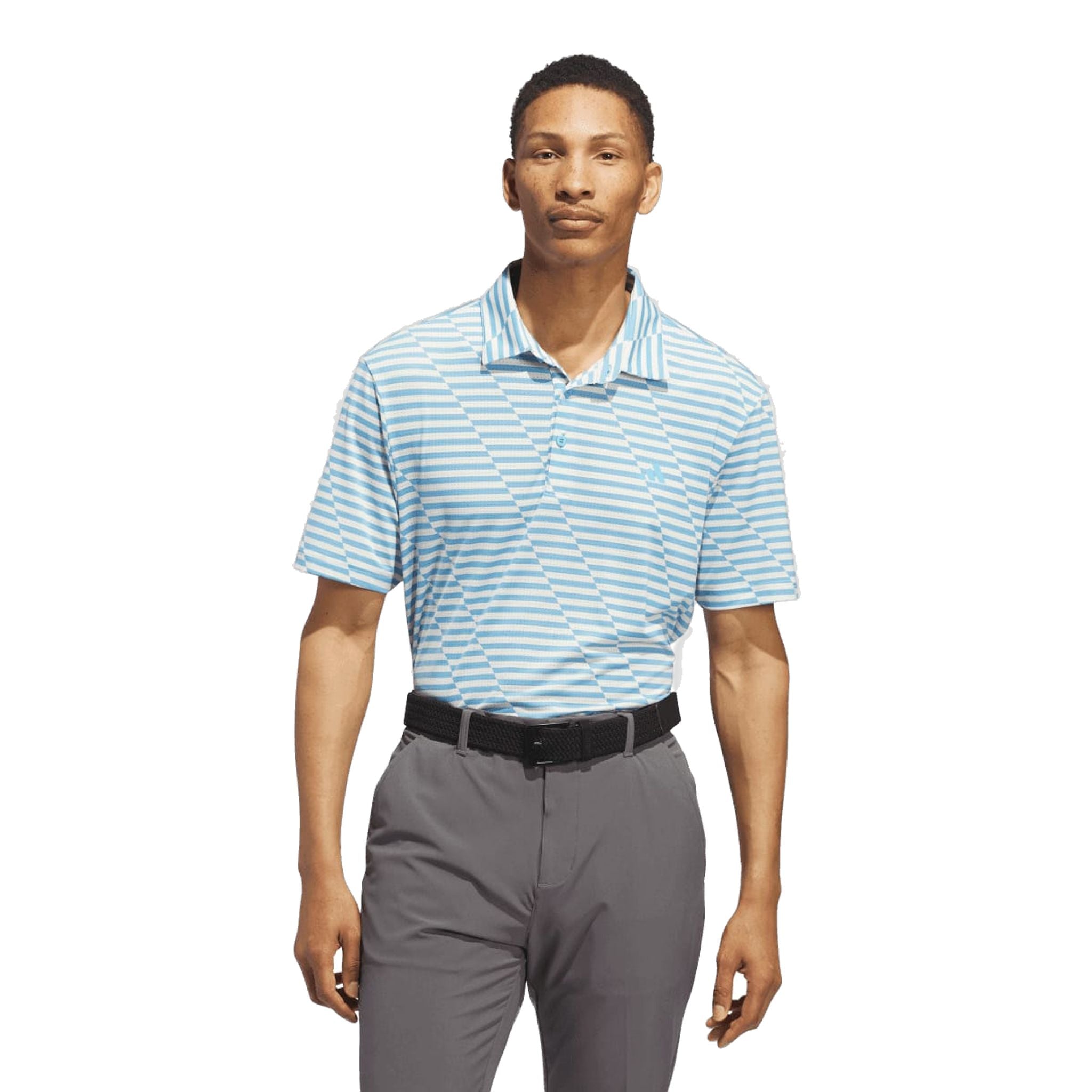 Adidas Ultimate365 Mesh Print Poloshirt Herren