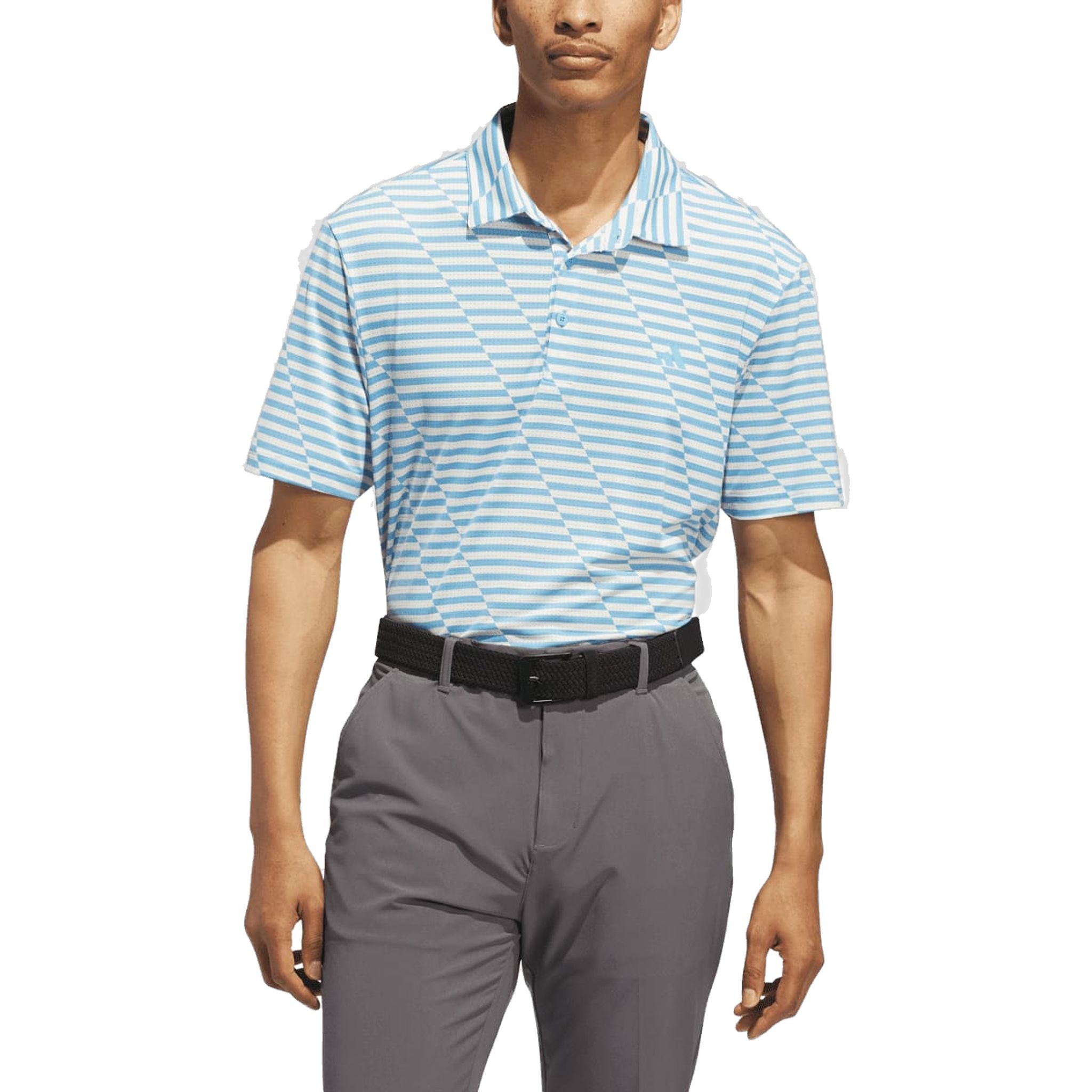 Adidas Ultimate365 Mesh Print Poloshirt Herren