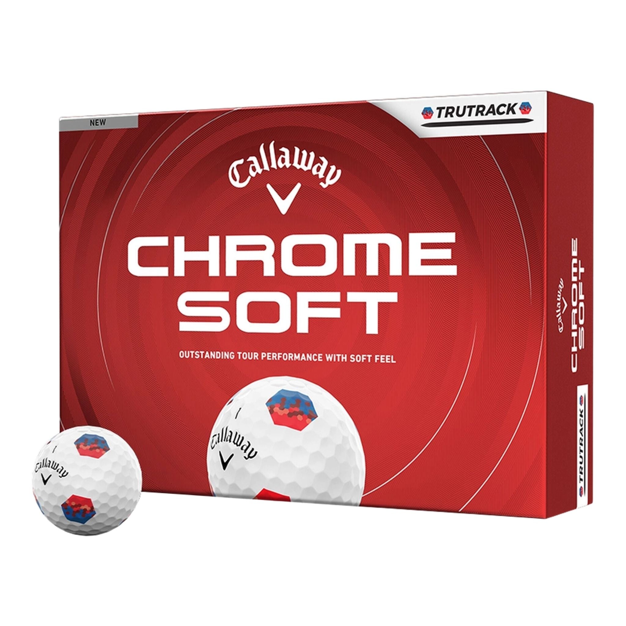 Piłeczki golfowe Callaway Chrome Soft TruTrack 26