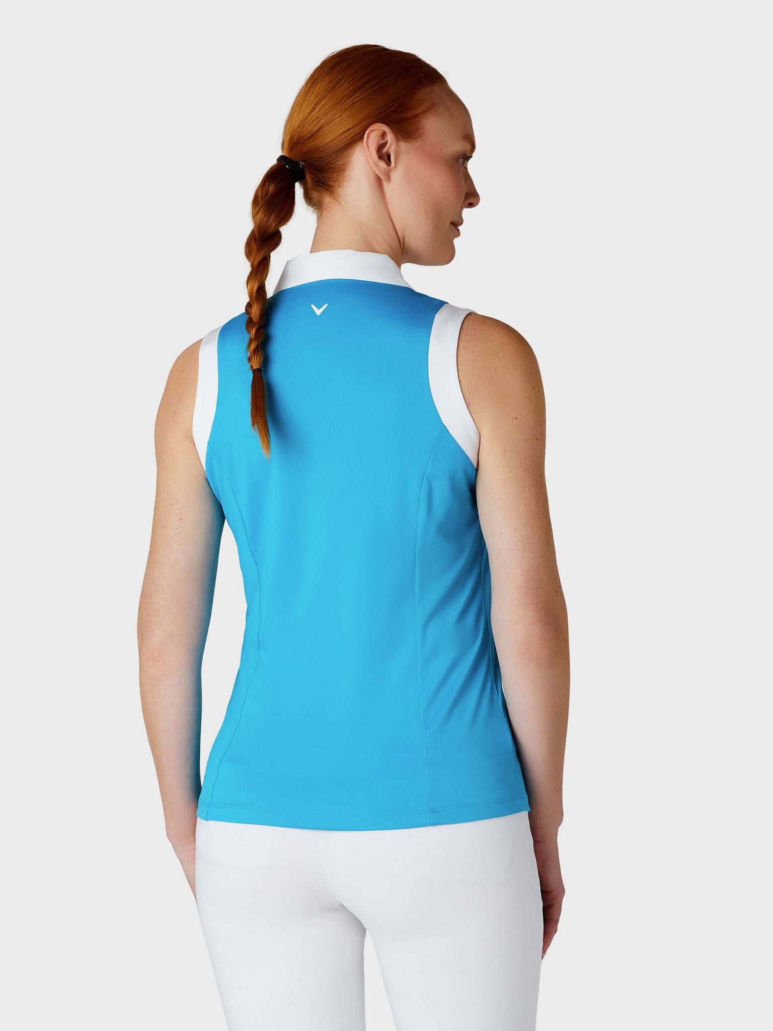 Callaway Sleeveless Colorblock Polo Damen