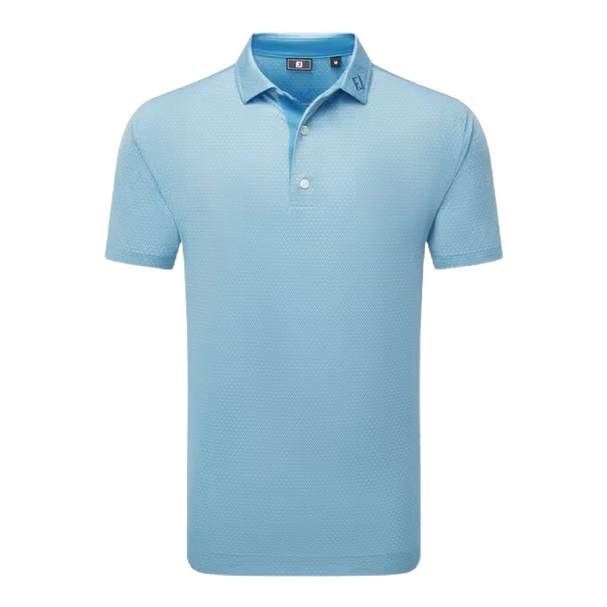 Footjoy Deco Diamond Print Lisle Polo Herren