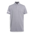 J. Lindeberg M Heath Regular Fit Golf Polo Micro Chip Melange Herren