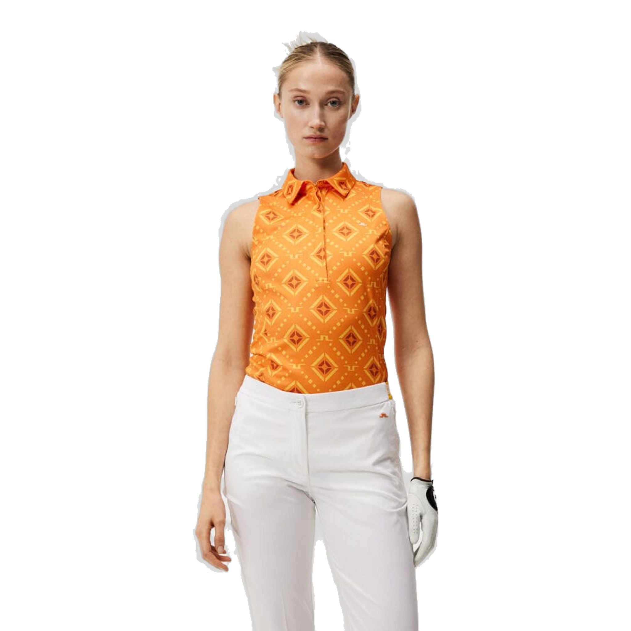 J. Lindeberg Dena Print Sleeveless Top Damen