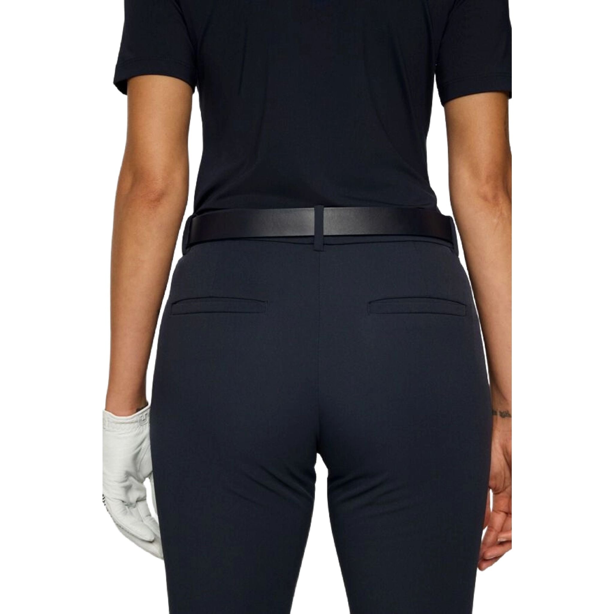 Damskie spodnie J. Lindeberg Lei z polaru i diagonalu