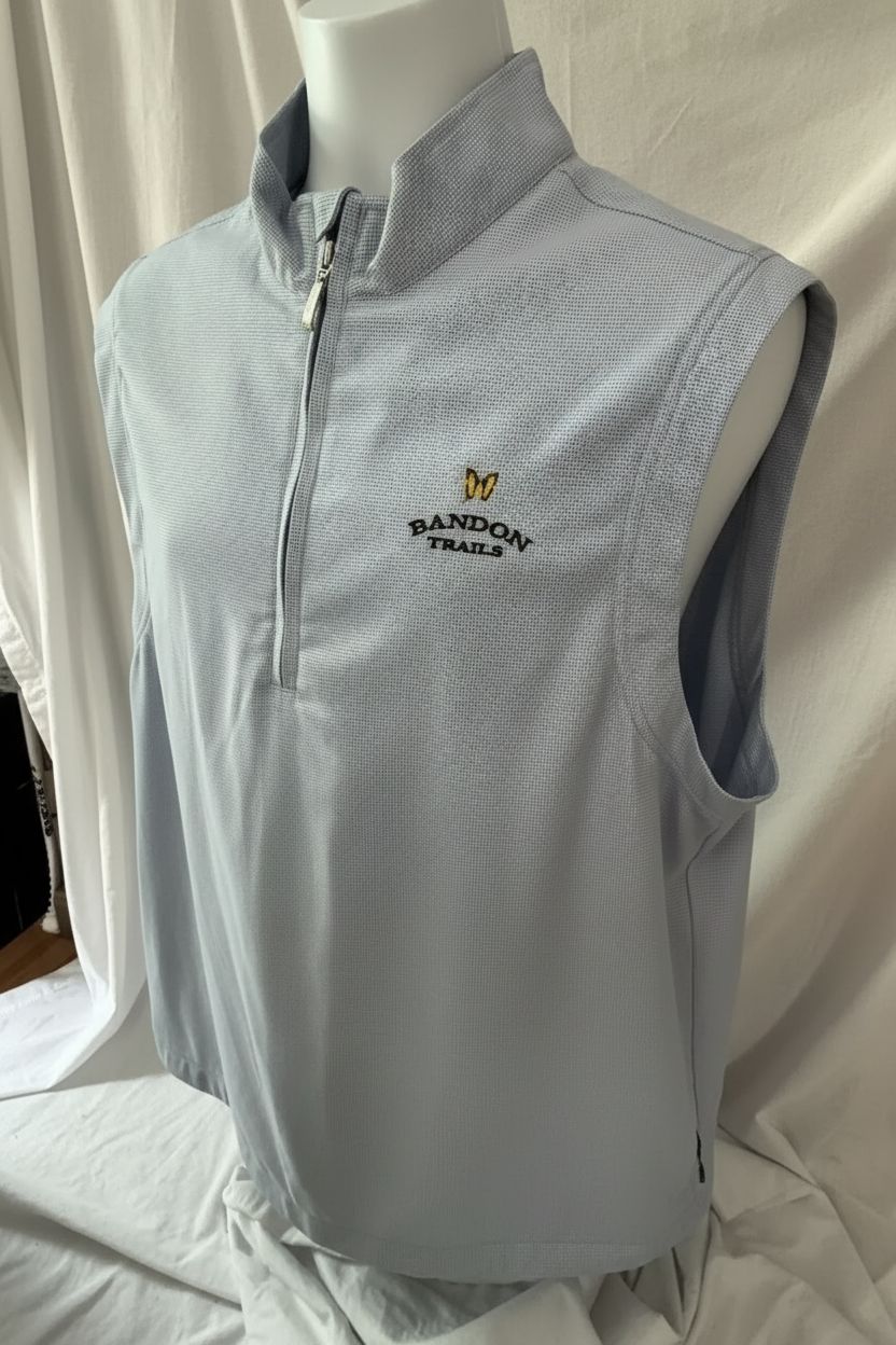 Kamizelka Ashworth Half Zip Męska, niebieska M, męska