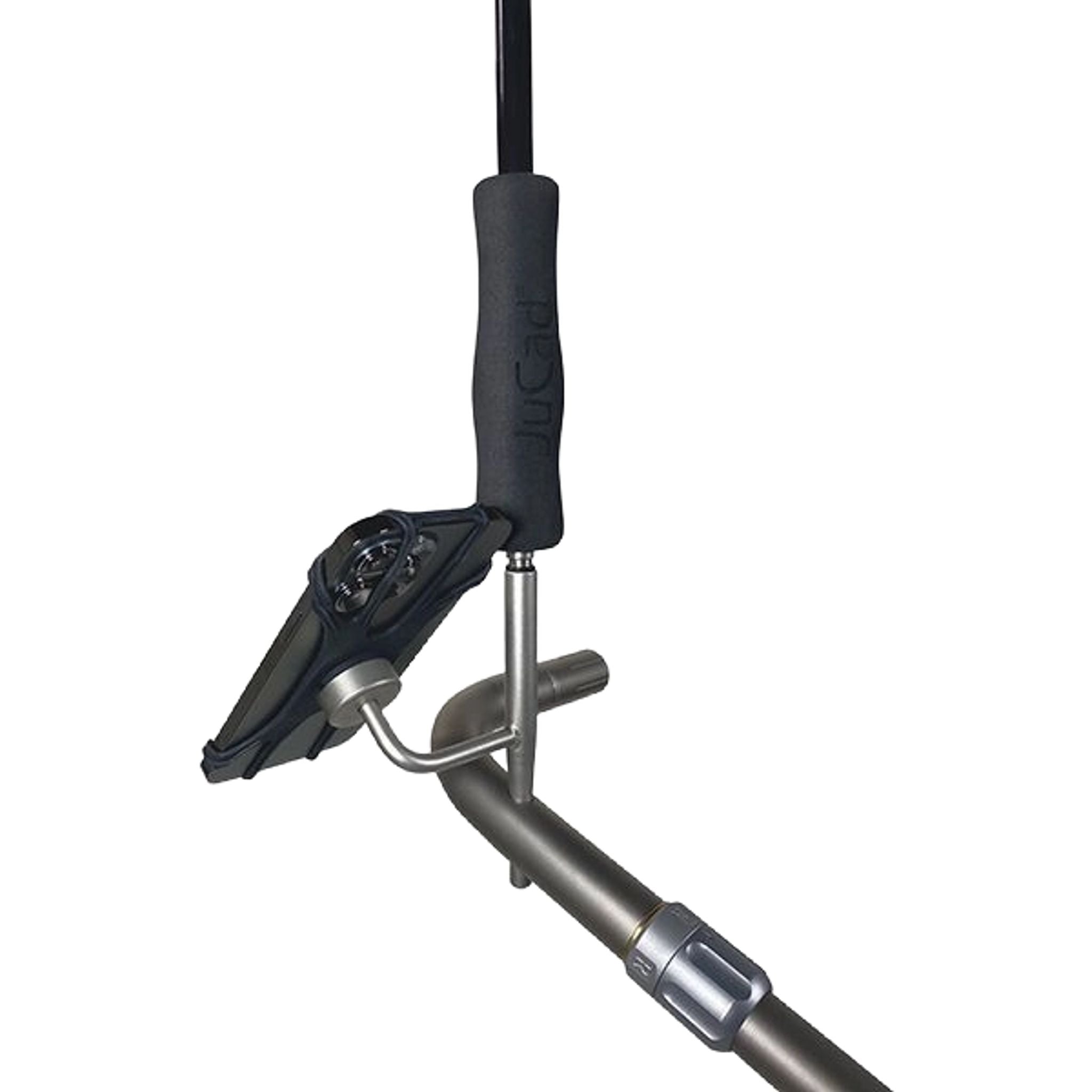 Uniwersalny uchwyt na telefon komórkowy JuCad ze zintegrowanym przedłużeniem na parasolkę