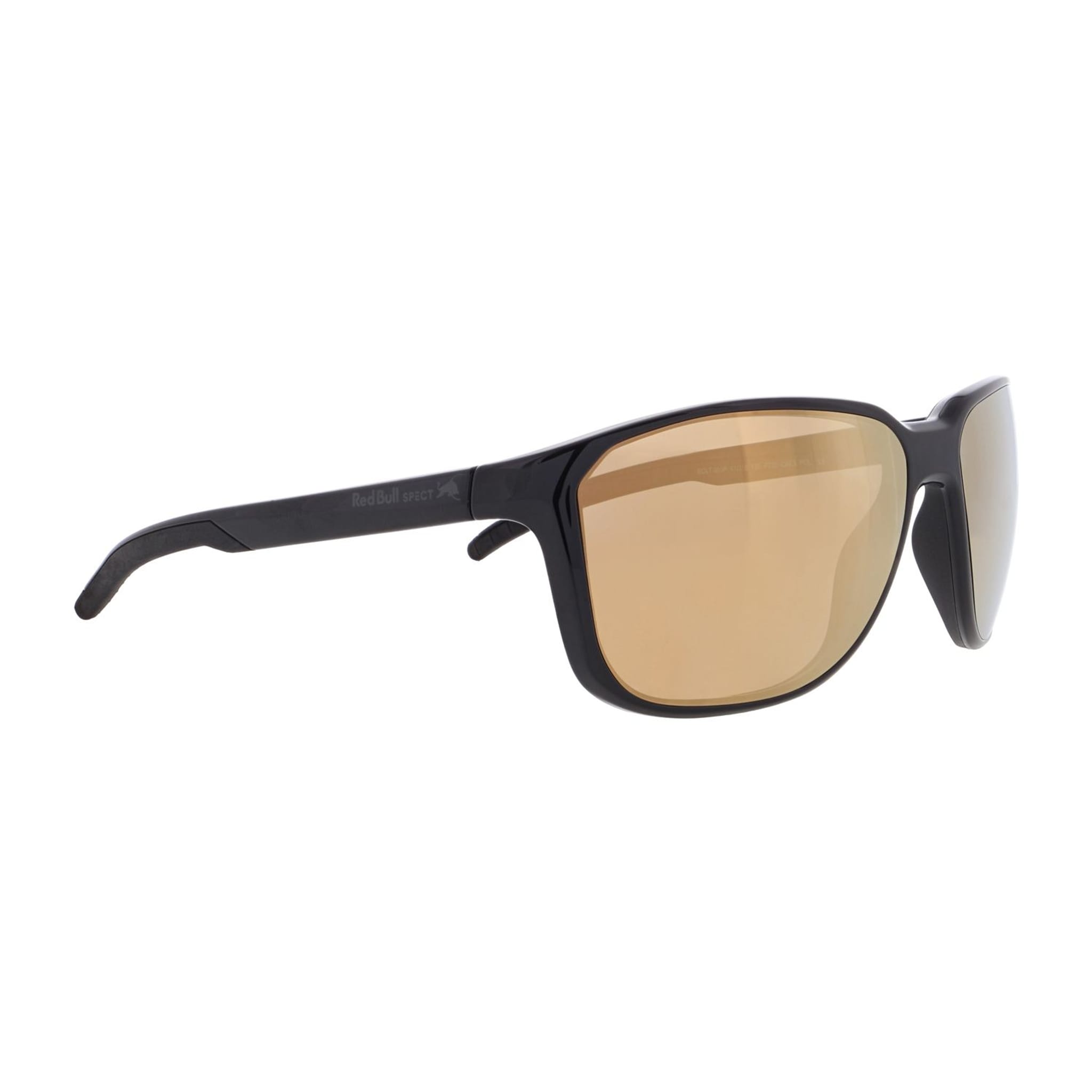 RedBull Spect Eyewear BOLT Schwarz/Brown Bronze Mirror