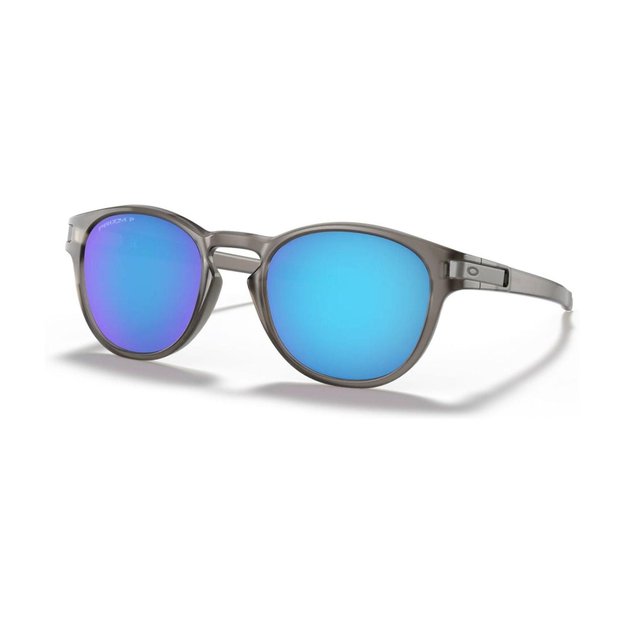 Oakley M Latch Matte Grey Ink Prizm Sapphire Polarized Herren