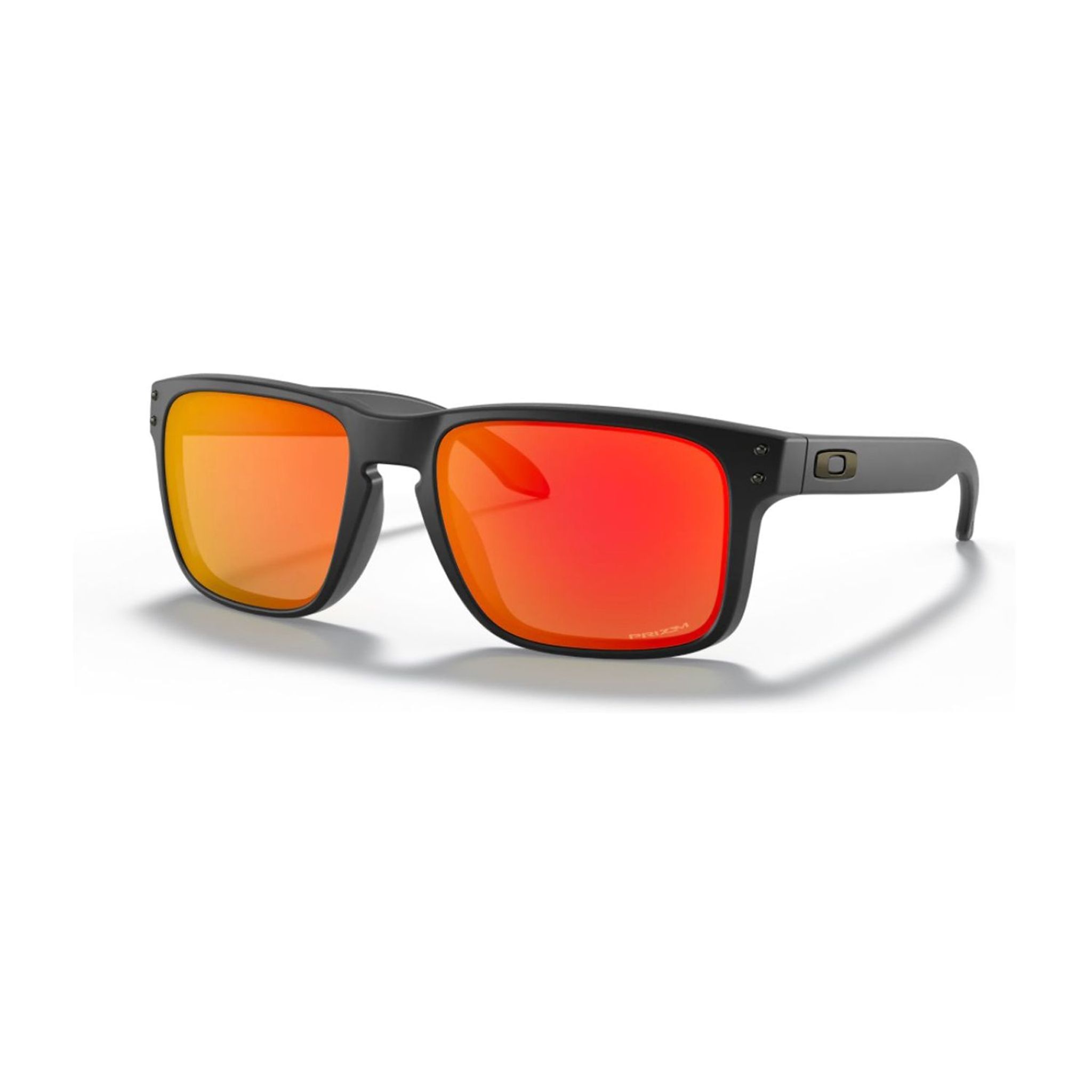 Oakley M Holbrook Matte Black Prizm Ruby Herren
