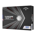 Callaway Chrome Soft X Triple Track (20) [12Bälle] Weiß